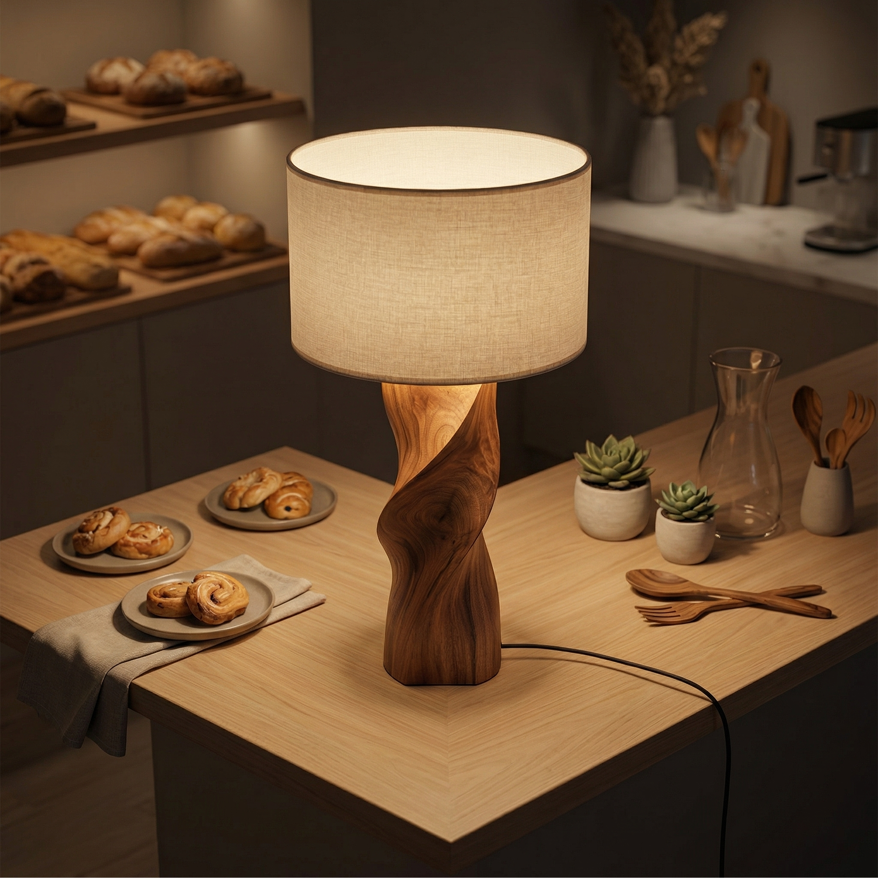 Modern Accent Table Lamp Bedroom Living Room Hotel Room Corner SILDTTRLAM036