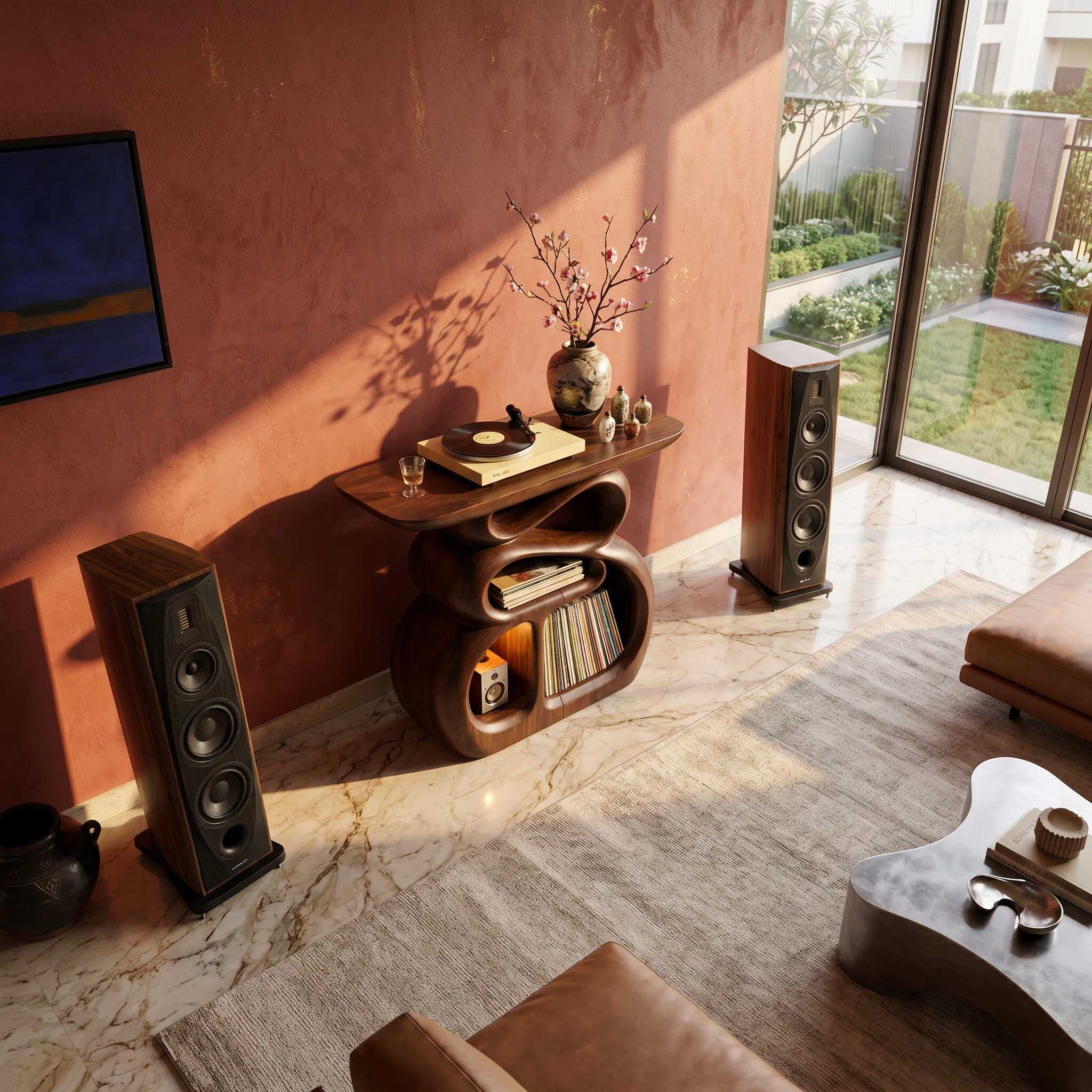Contemporary Audio Stand For Entertainment Lounge Interior SILDTTNRPT031