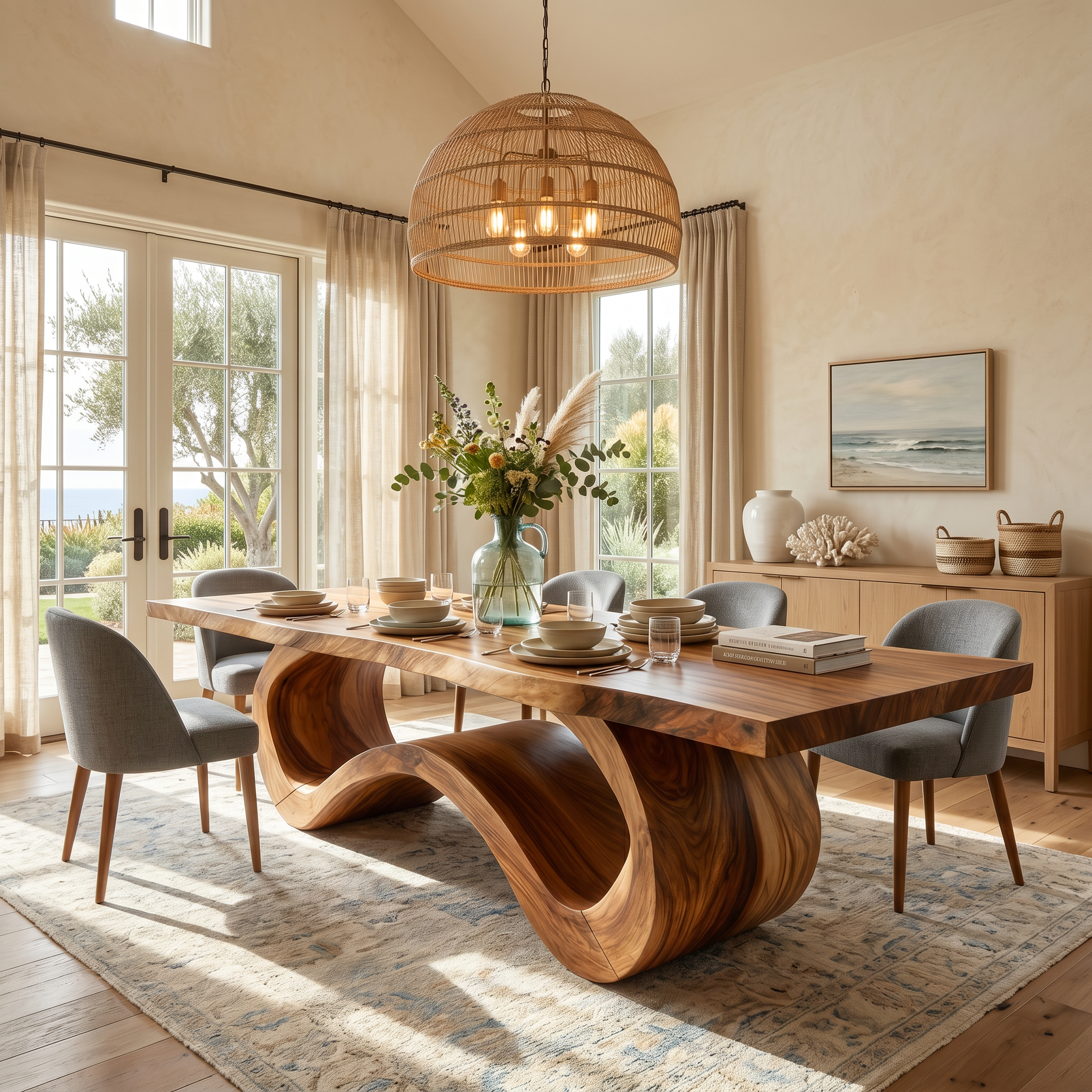 Luxury Dining Table For Contemporary Dining Room SILDTTRDN045
