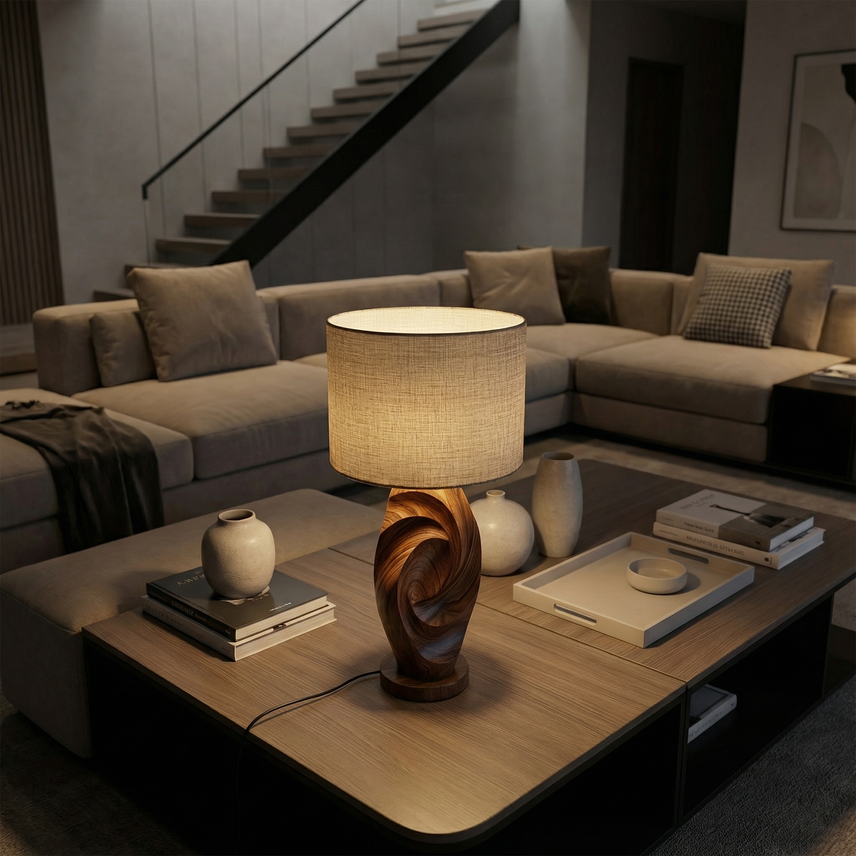 Minimalist Ambient Lamp Bedroom Nightstand Living Room Corner Space SILDTTRLAM038