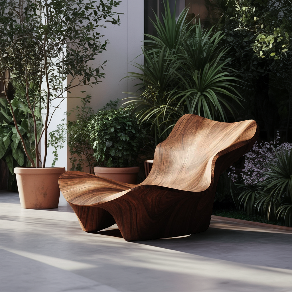 Farmhouse Accent Chair For Outdoor Seating Area SILDTTNACC004