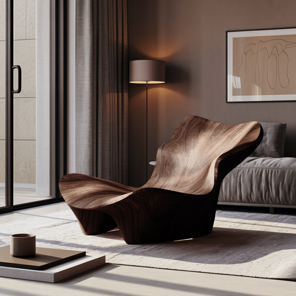 Farmhouse Accent Chair For Outdoor Seating Area SILDTTNACC004