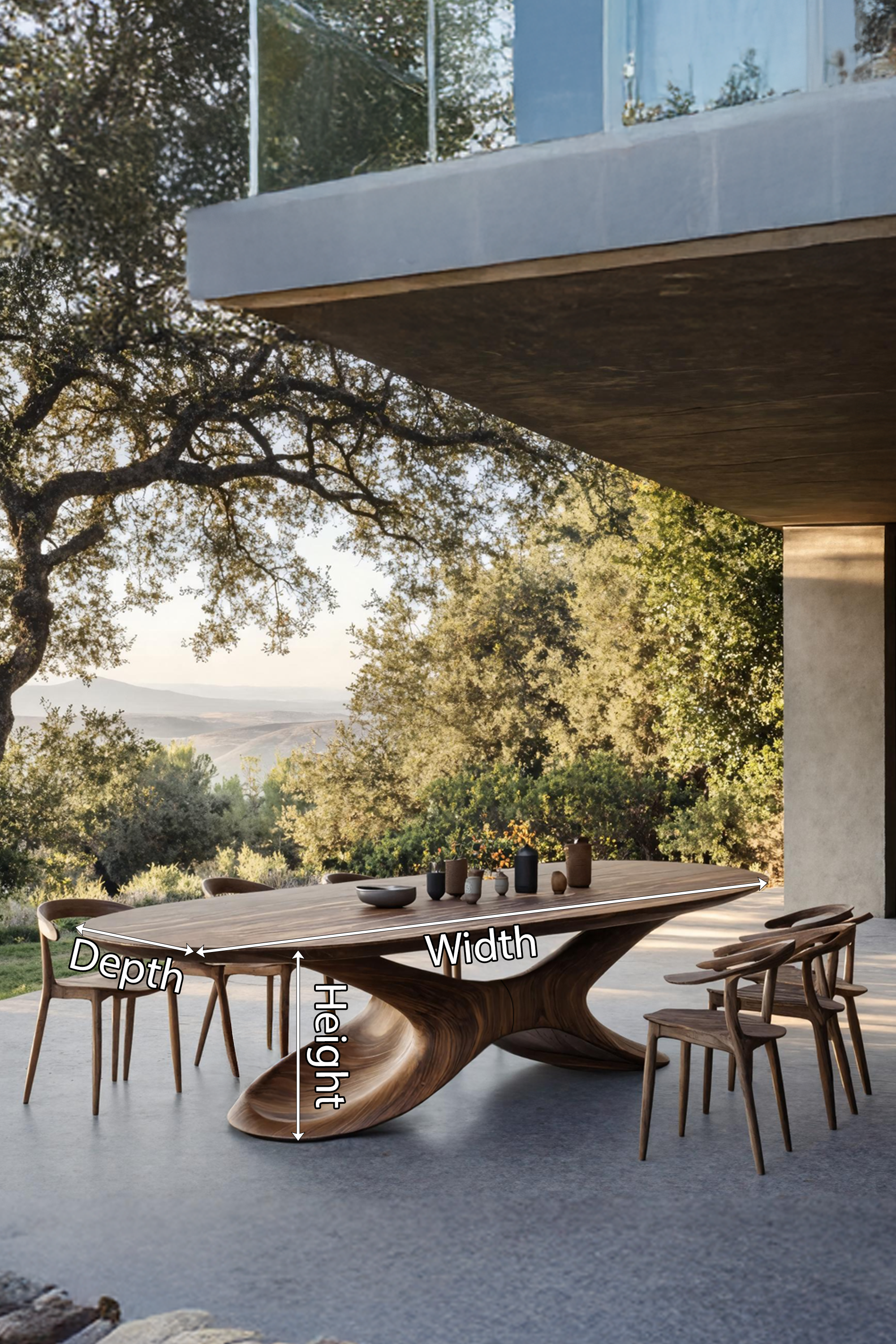 Mid Century Modern Dining Table For Kitchen Use SILDTTNDN015