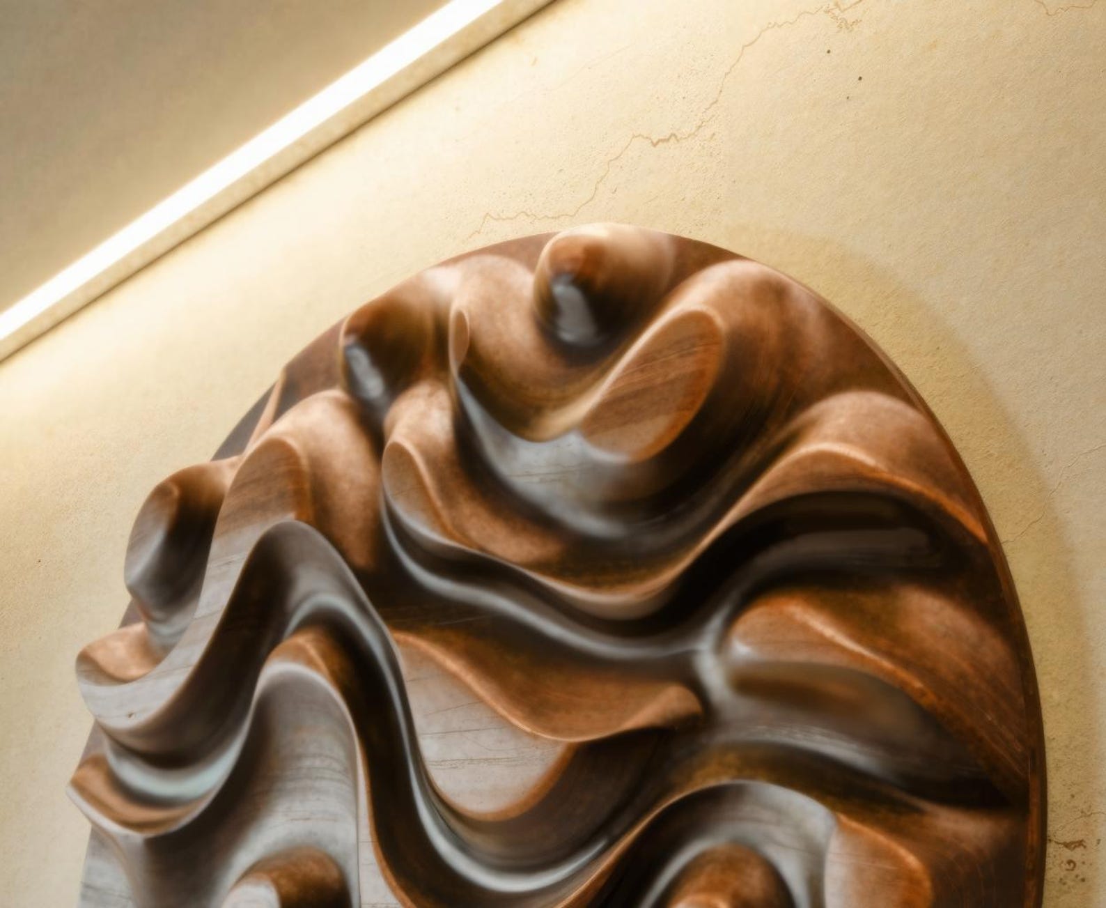 Rustic Style Handcrafted Wooden Wall Sculpture Art For Living Room And Bedroom Decor SITHWA002