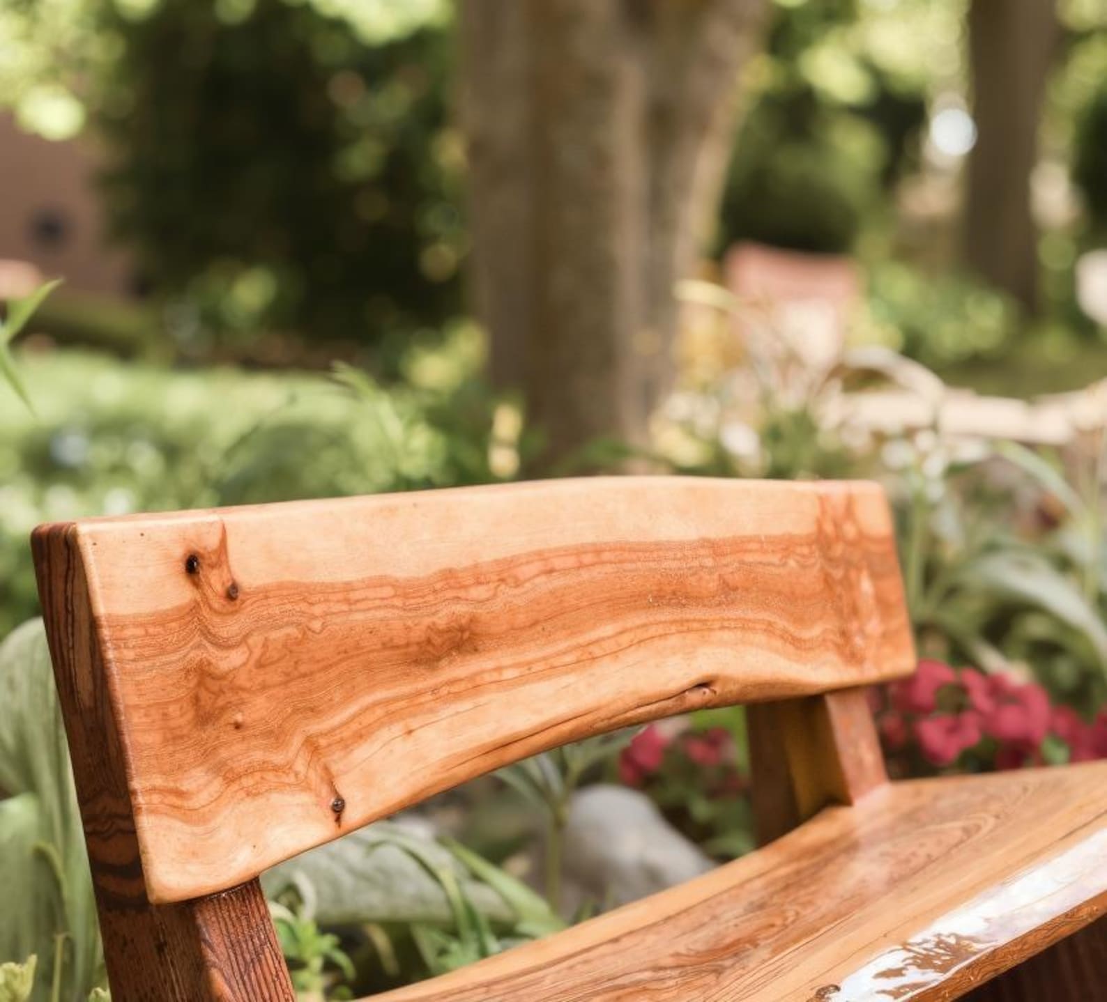 Rustic Interior Style Live Edge Handcrafted Bench For Outdoor And Hallway Seating SITHBEN008