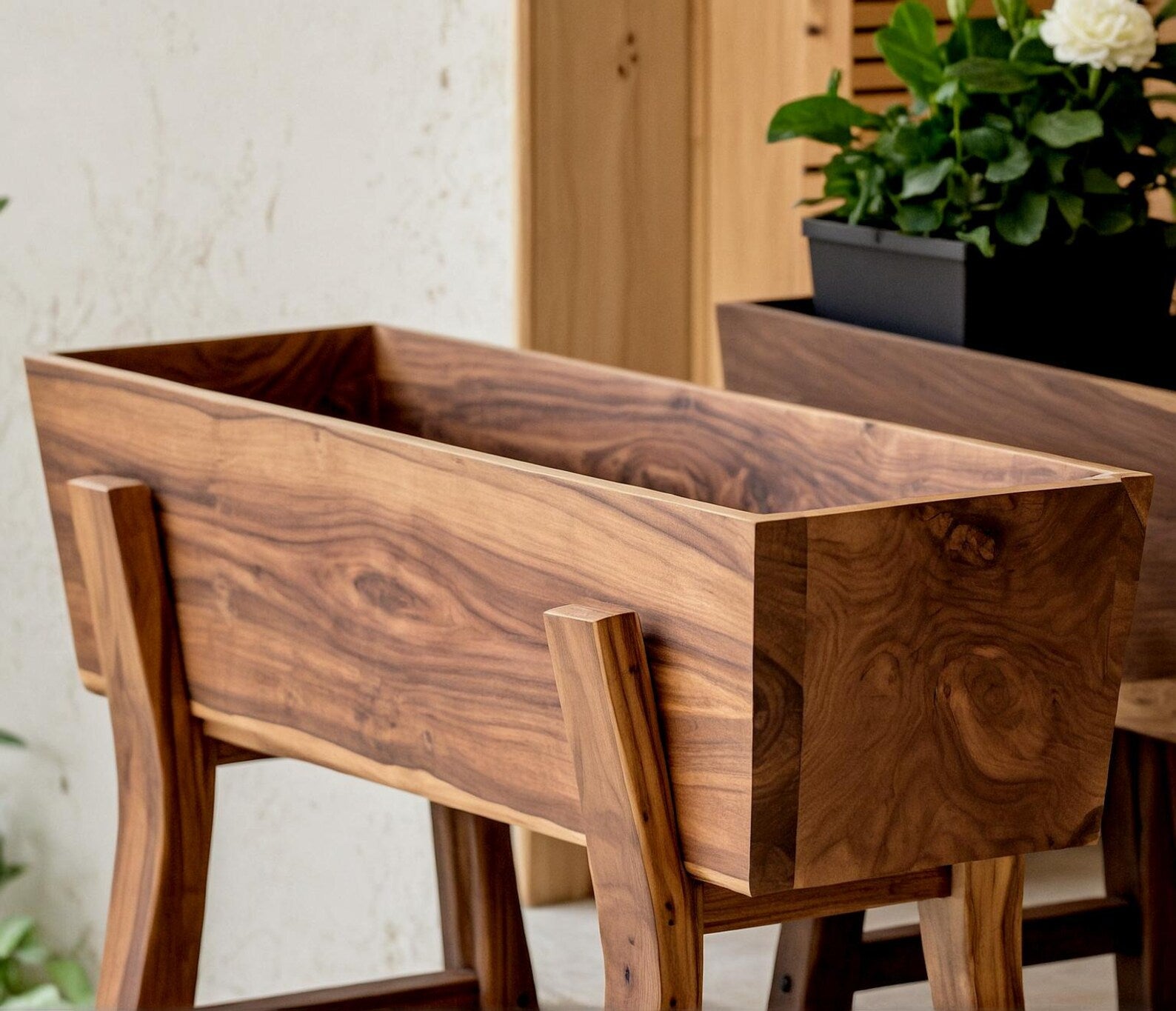 Rustic Style To Keyword Main To Furniture Placement Locations Including Various Relevant Positions For Indoor And Outdoor Decor Natural Wooden Planter Box SITHPT005