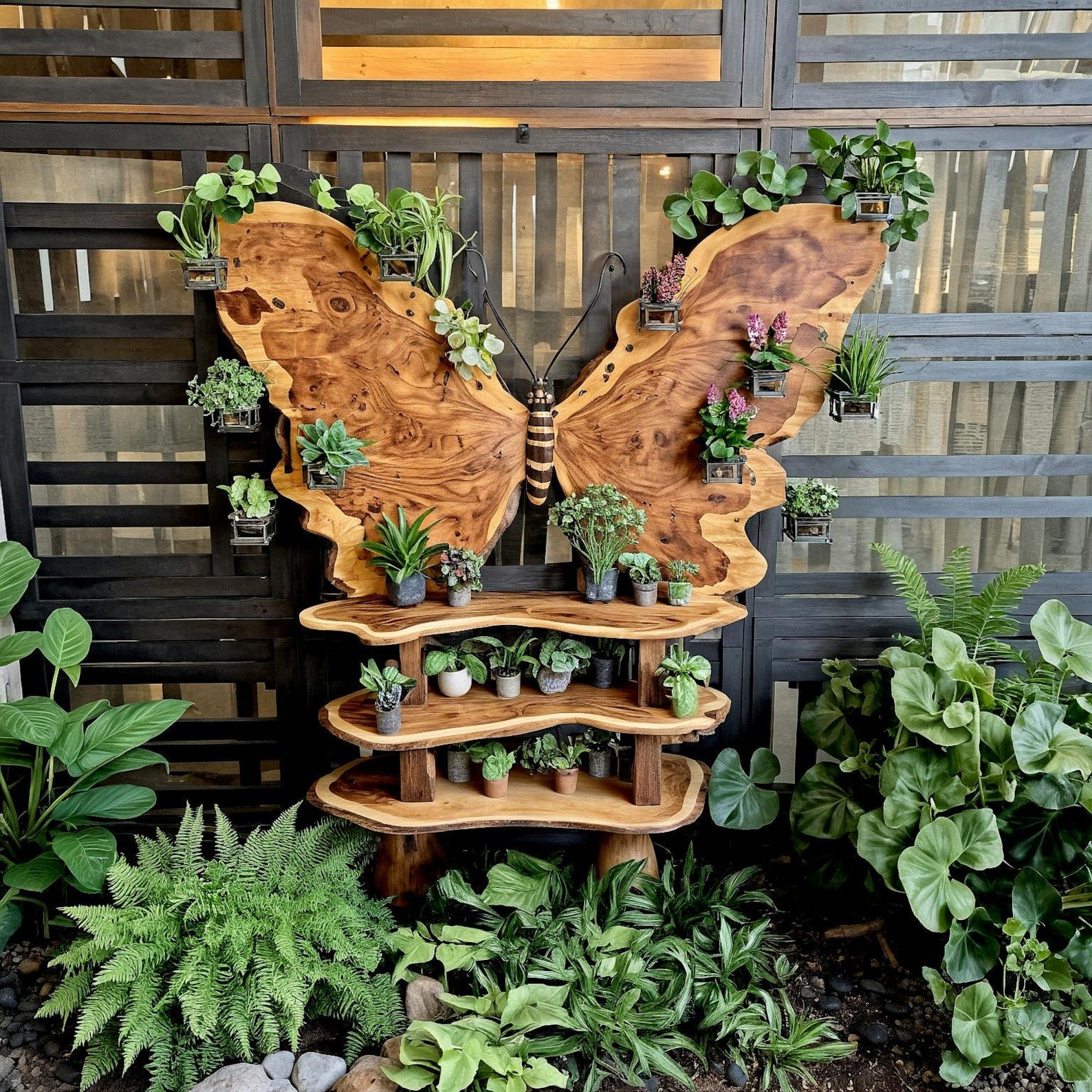 Bohemian Boho Lifestyle Wooden Butterfly Shaped Wall Art For Home Decor And Unique Gift Ideas SITHWA001