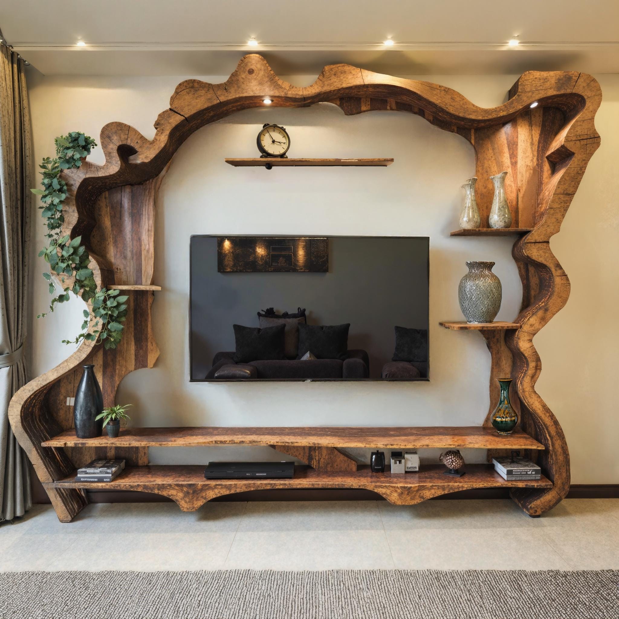 Rustic Wall Decor And Large Wooden Art For Living Room And Bedroom Decor SITHTVC001