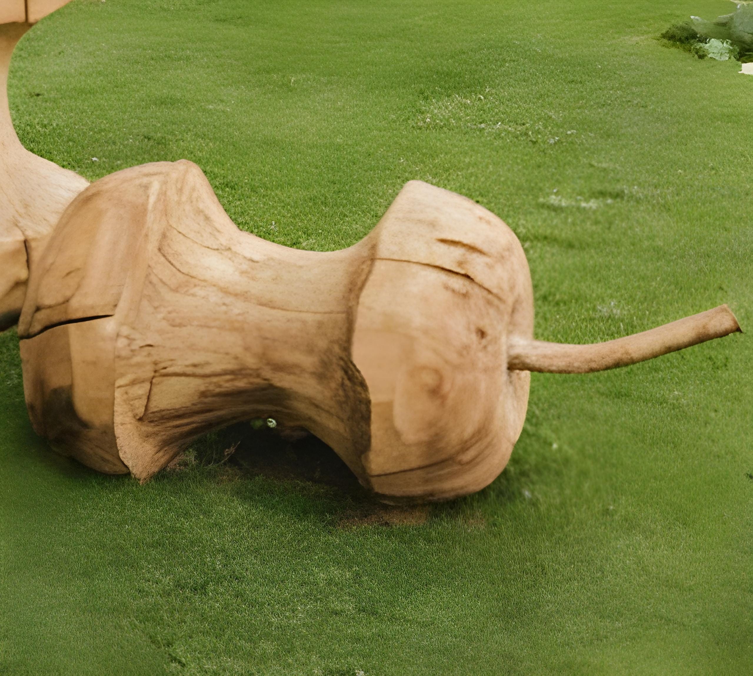 Rustic Home Decor With Wooden Apple Cores And Apple Core Wood Sculpture In Living Room And Kitchen SITHWA004