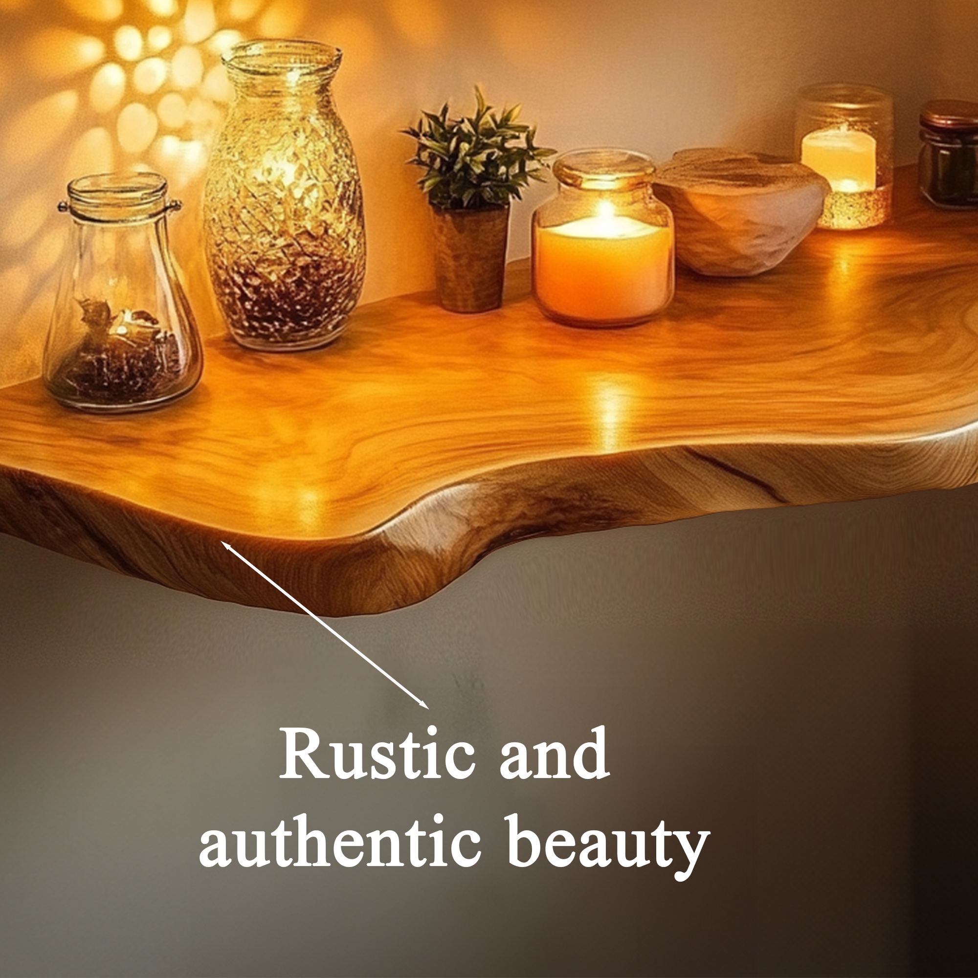 Mid Century Bookcase Live Edge SINLFL049