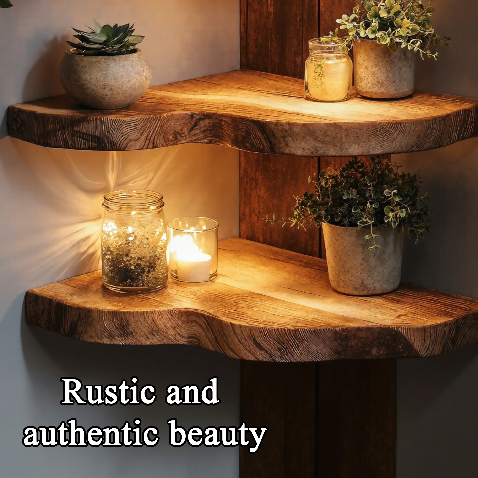 Custom Size Live Edge Wood For Livingroom SINLCN008