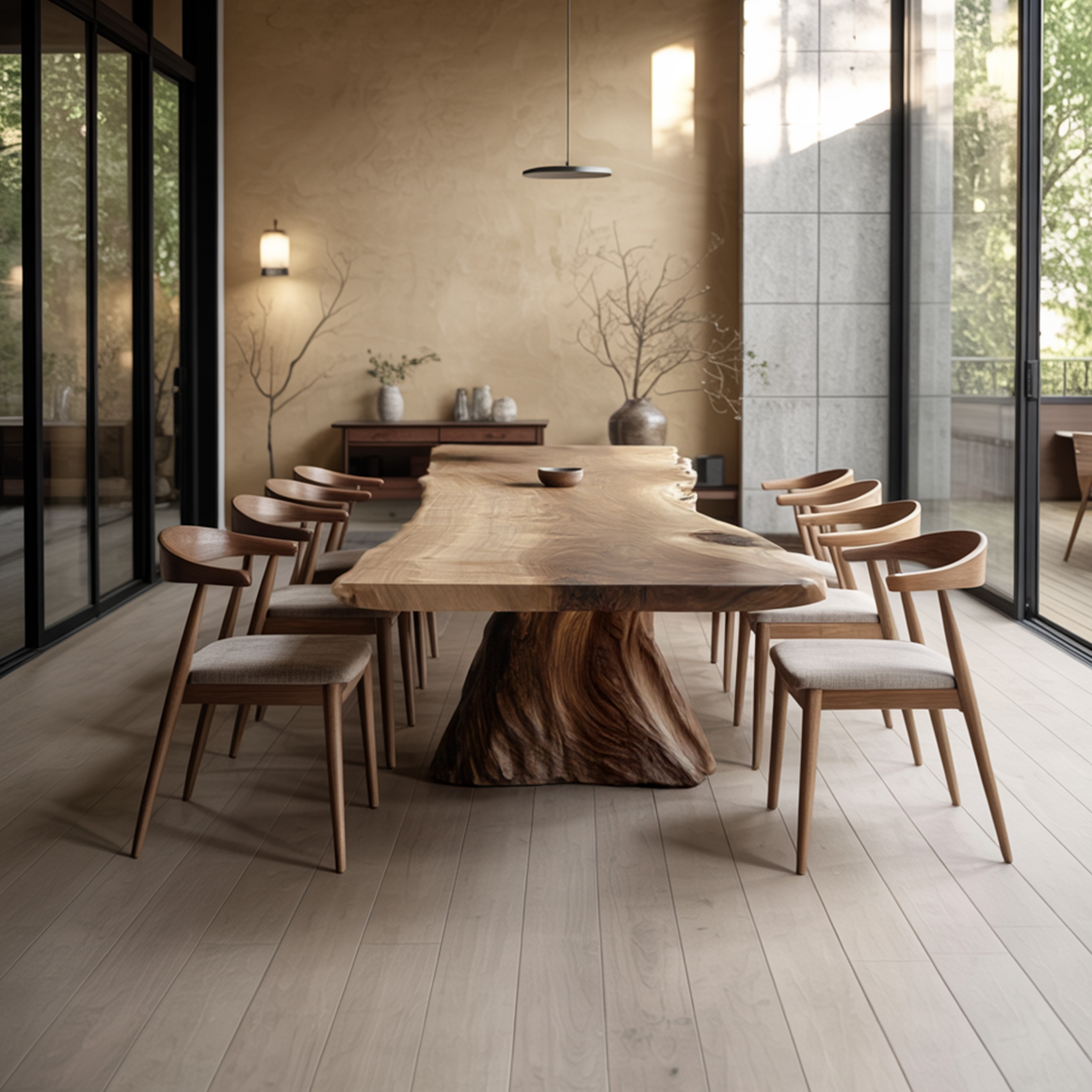 Rustic Dining Table For Dining Room And Gathering Space SINLSADT151