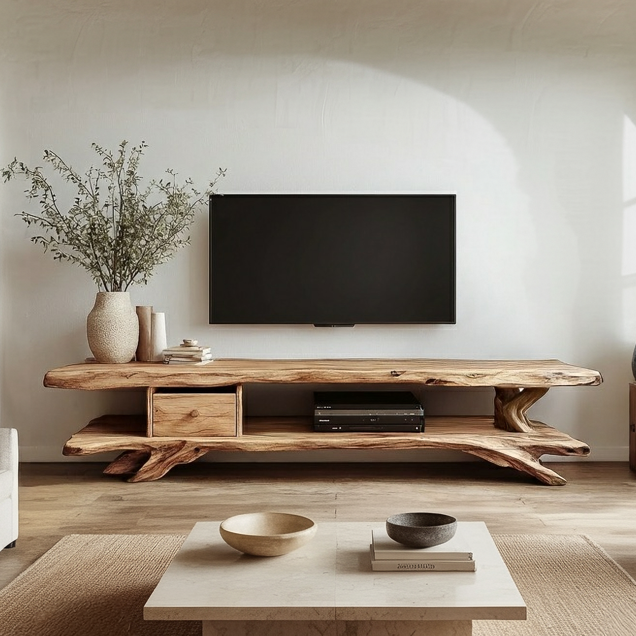 Rustic TV Console For Living Room And Family Space SINLSASC456