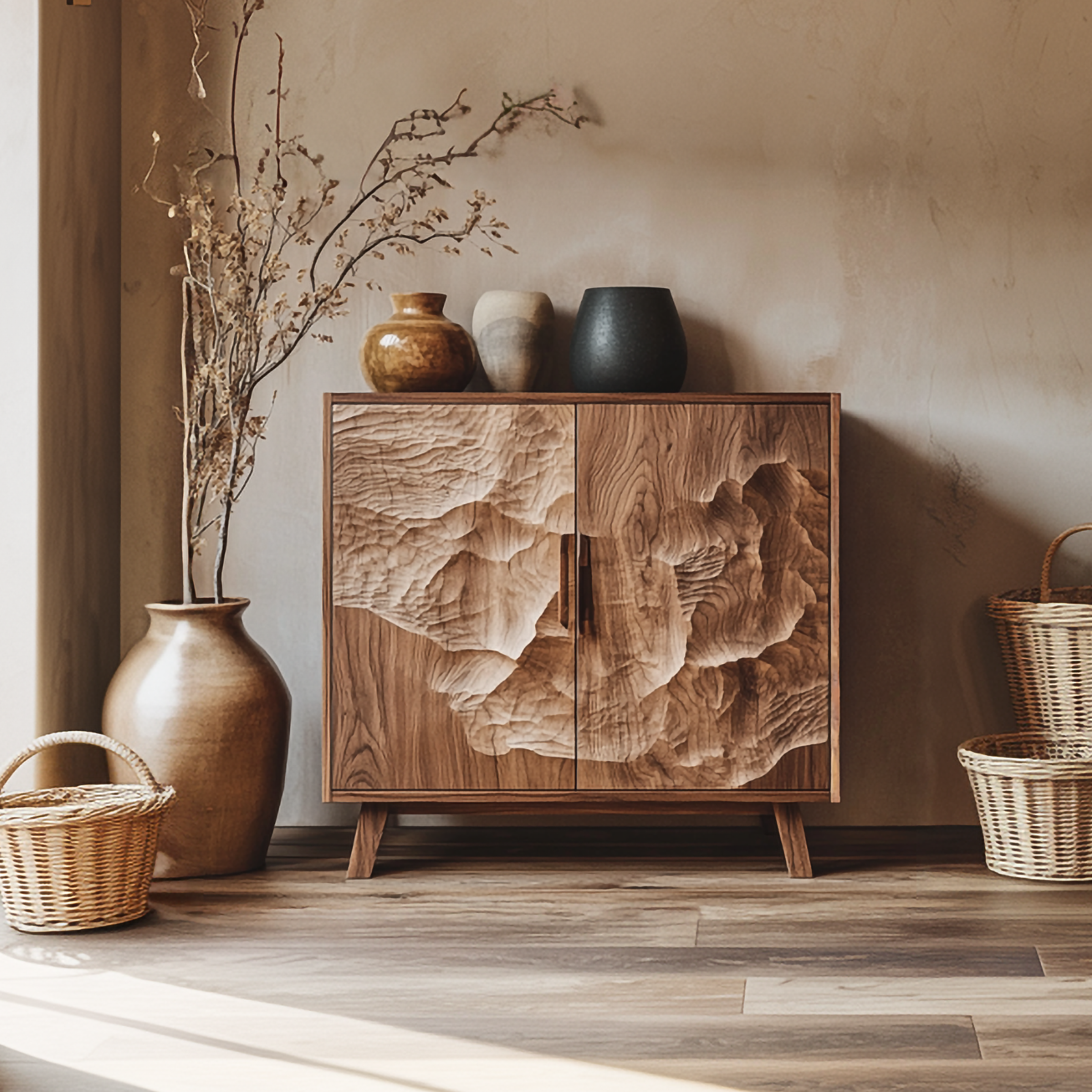 Rustic Modern Sideboard Living Room And Reading Corner SINLSASC351