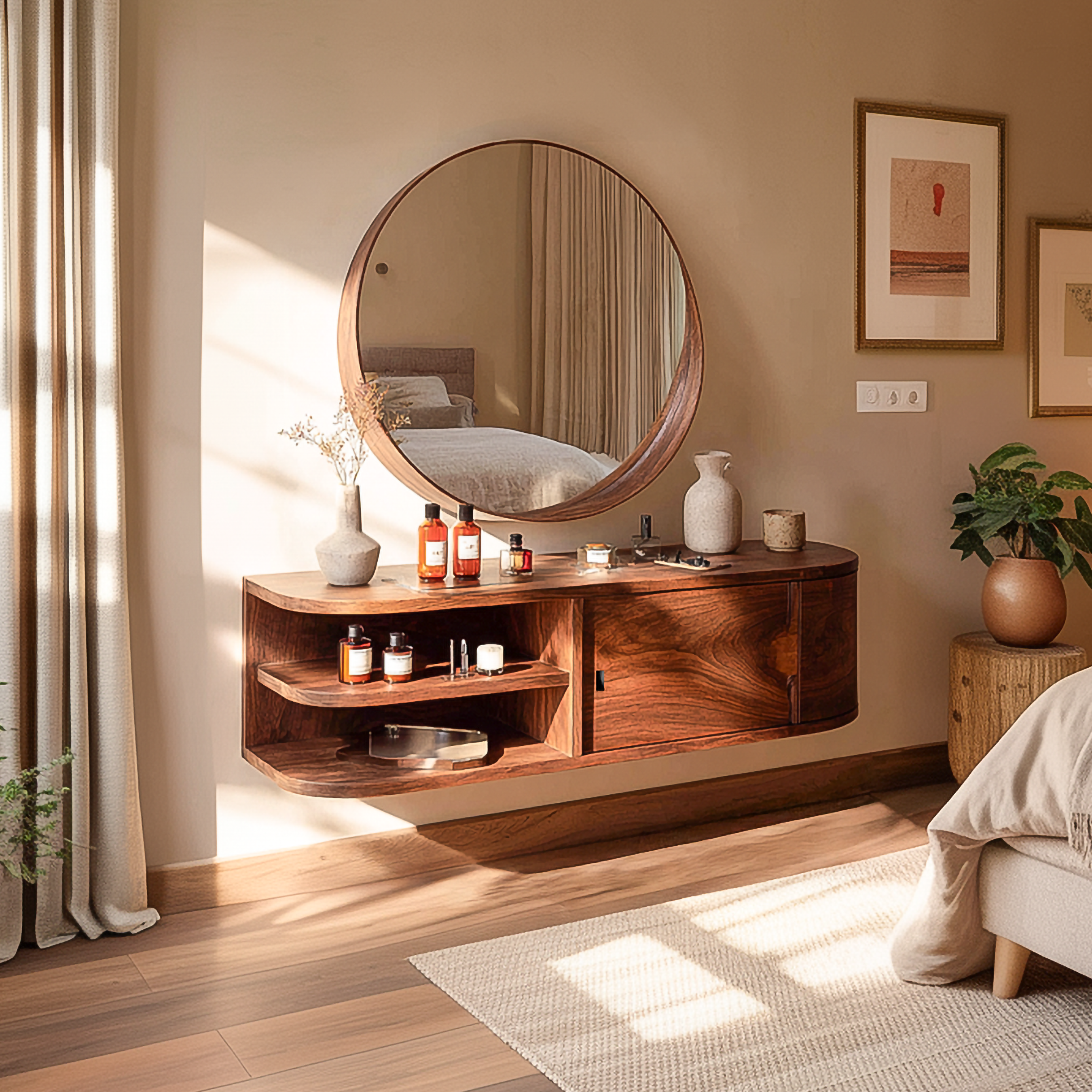 Rustic Cabinet Bathroom Vanity Organic Wood Bathroom Decor SINLSABRV239