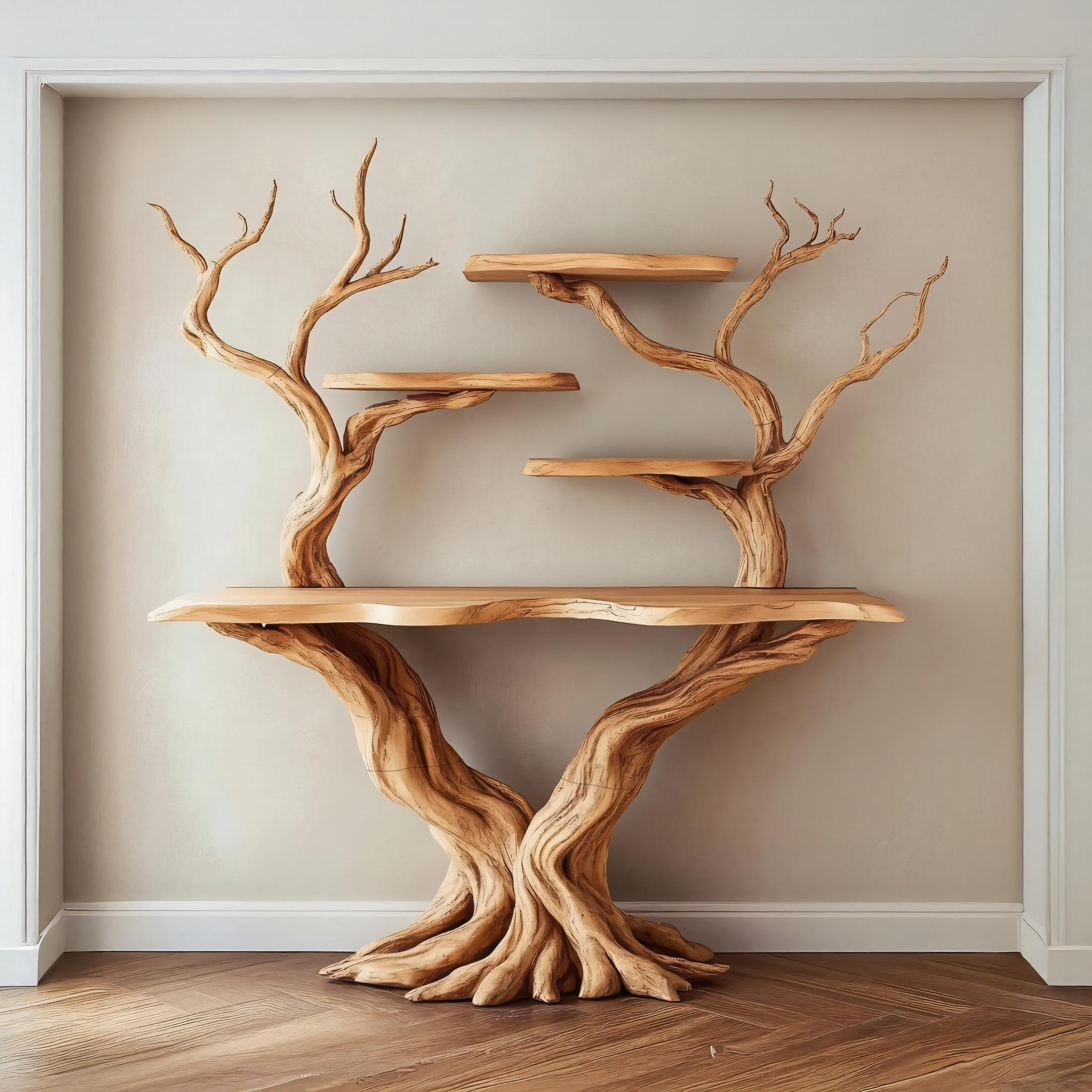 Console Table Solid Wood Rustic Farmhouse Gift SINLSACS096