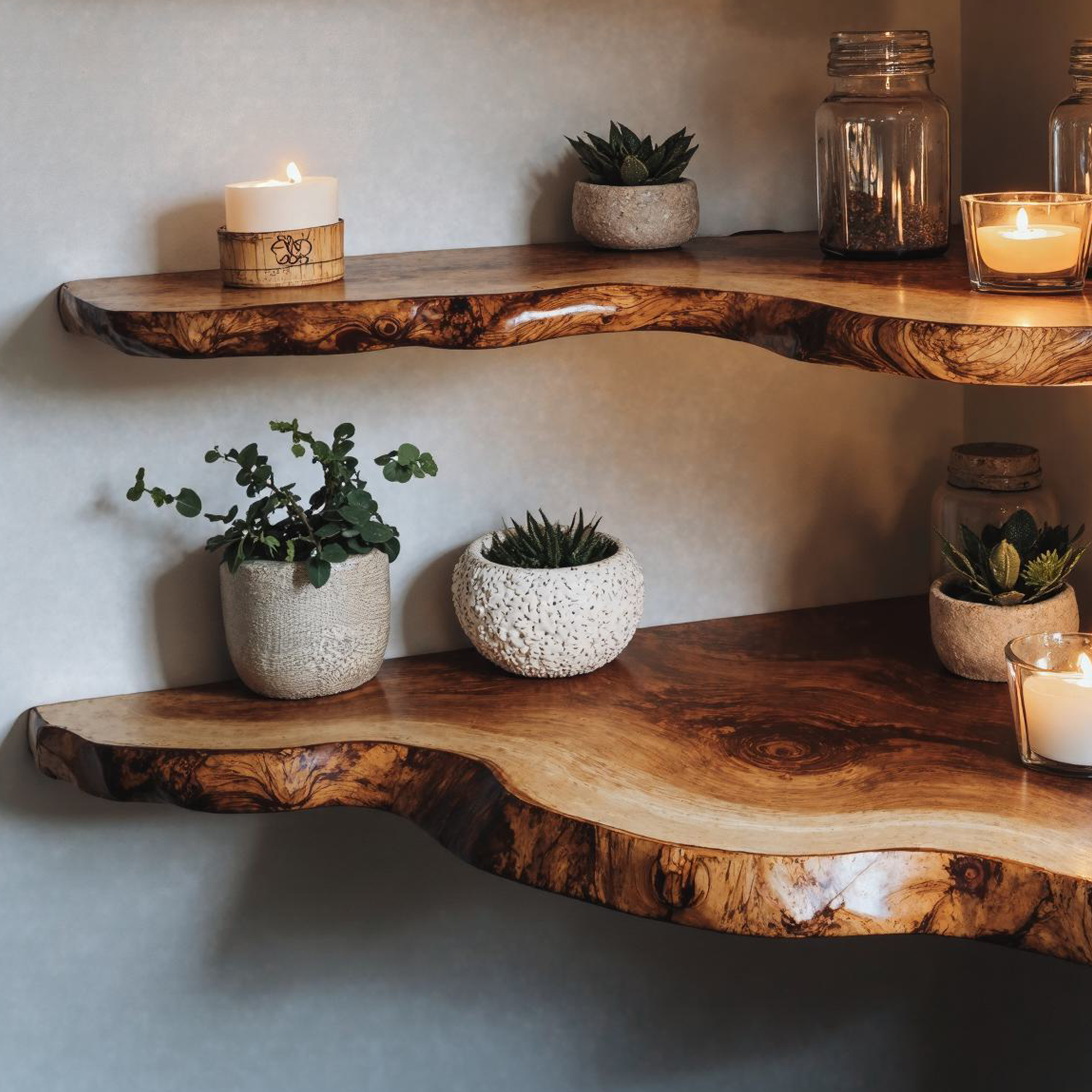 Custome Floating Shelf Corner Book SINLCN011