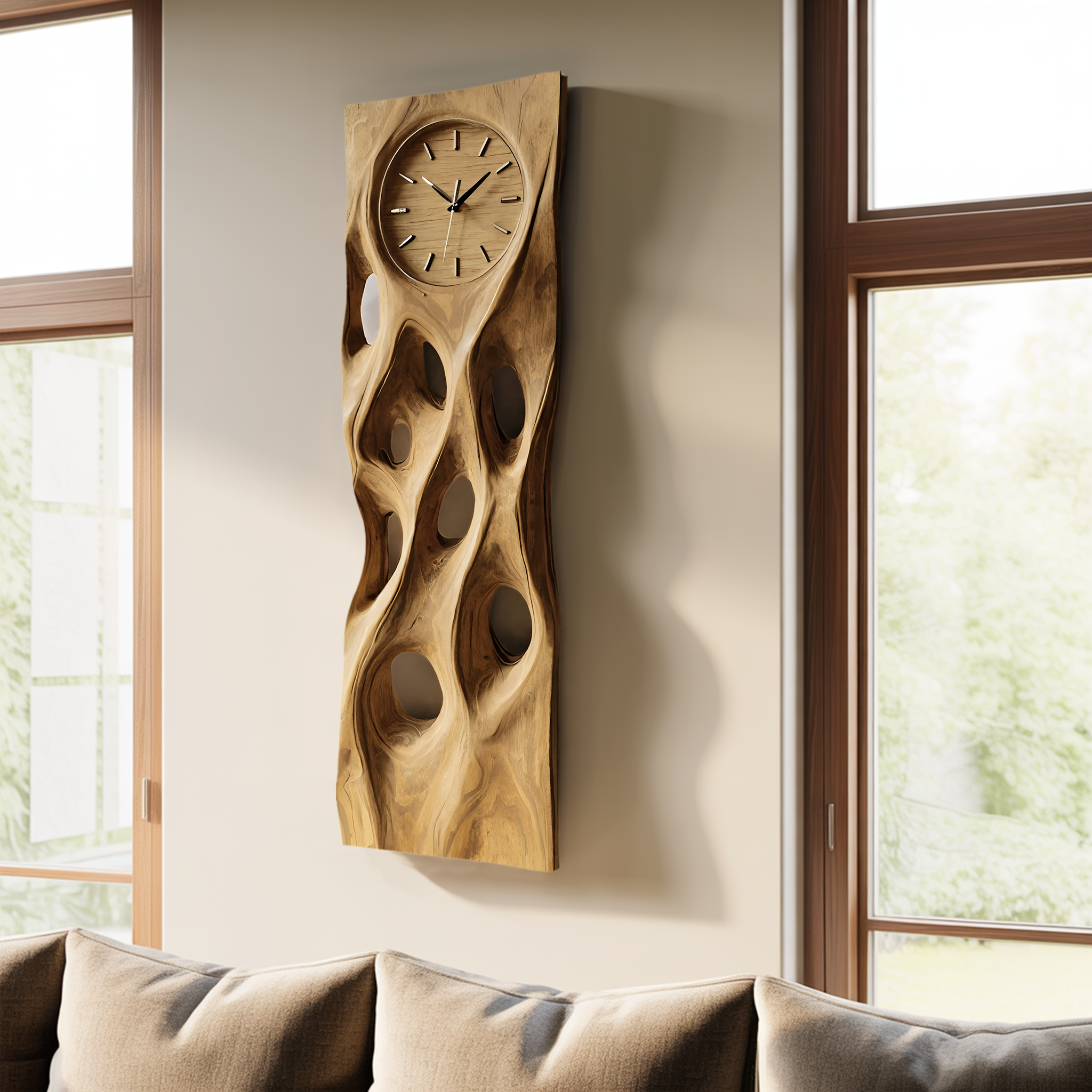 Minimalist Wall Clock For Living Room RTTHHNWAC002