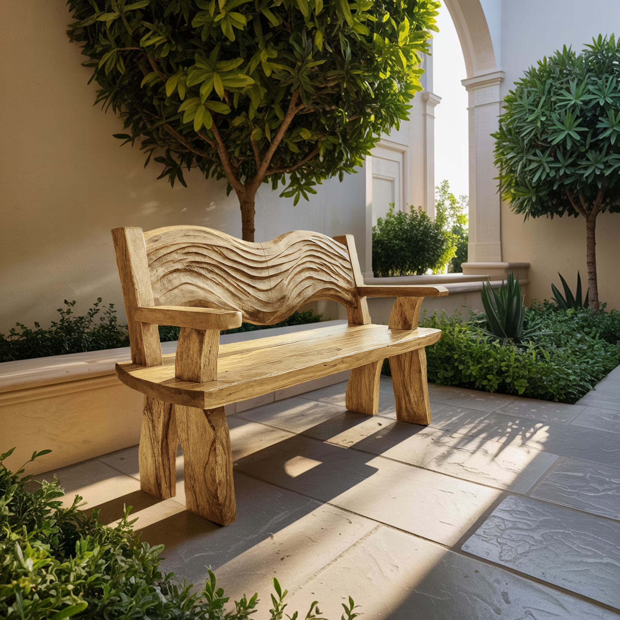 Solid Wood Entryway Bench For Minimalist Home Design SILDTTRBEN036