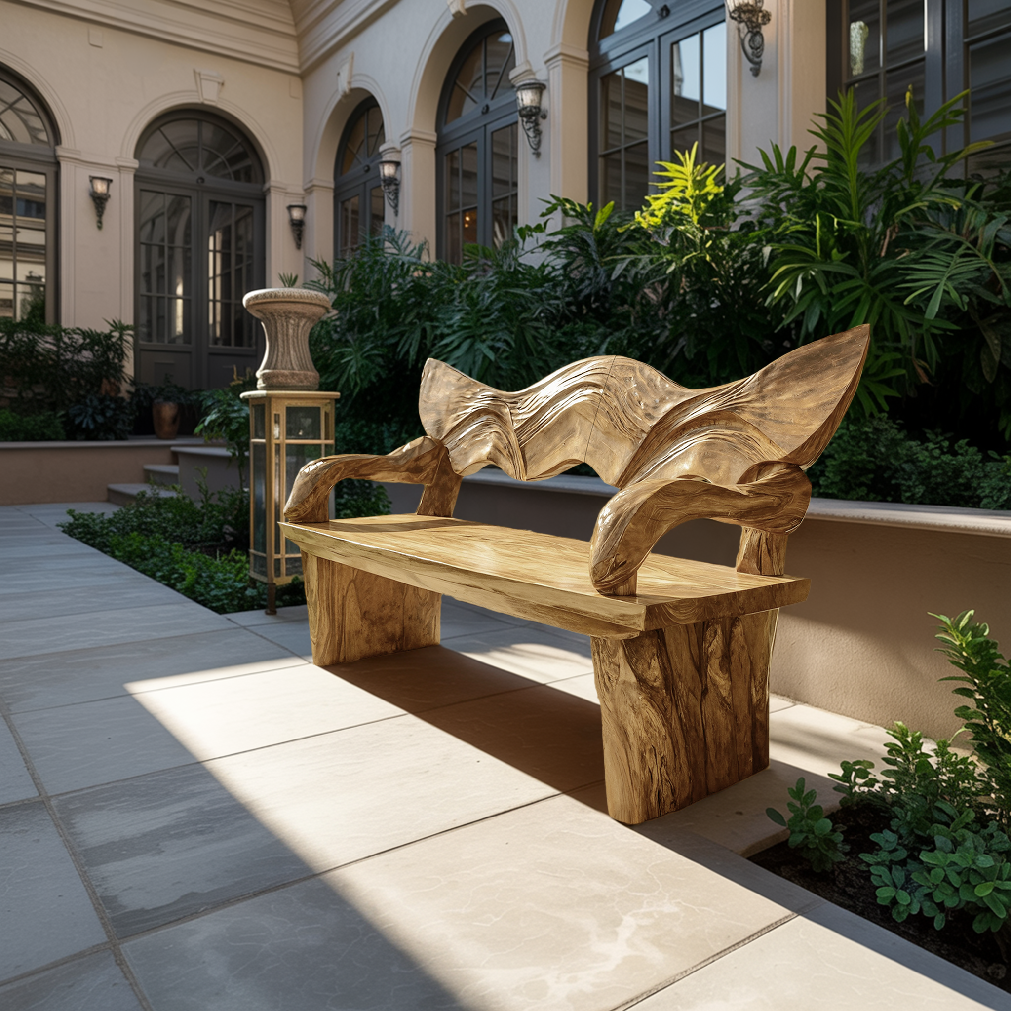 Rustic Live Edge Wood Bench For Entryway Interior Space SILDTTRBEN049