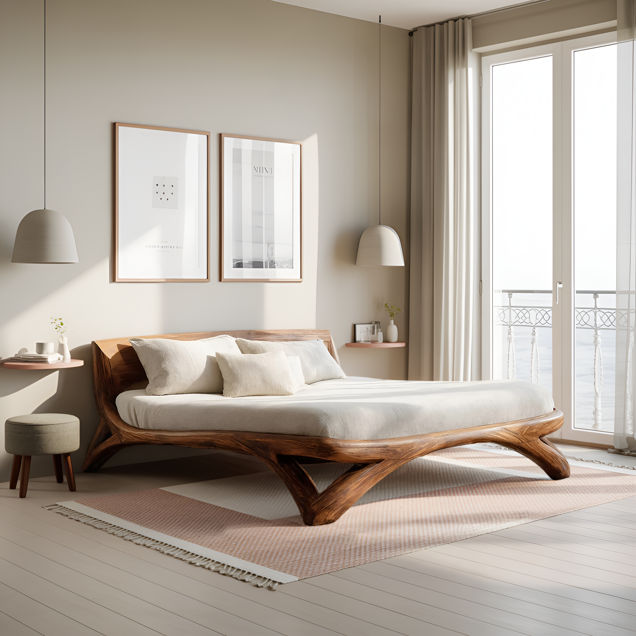 Minimalist Platform Bedroom For Bedroom RTTHHNWO009