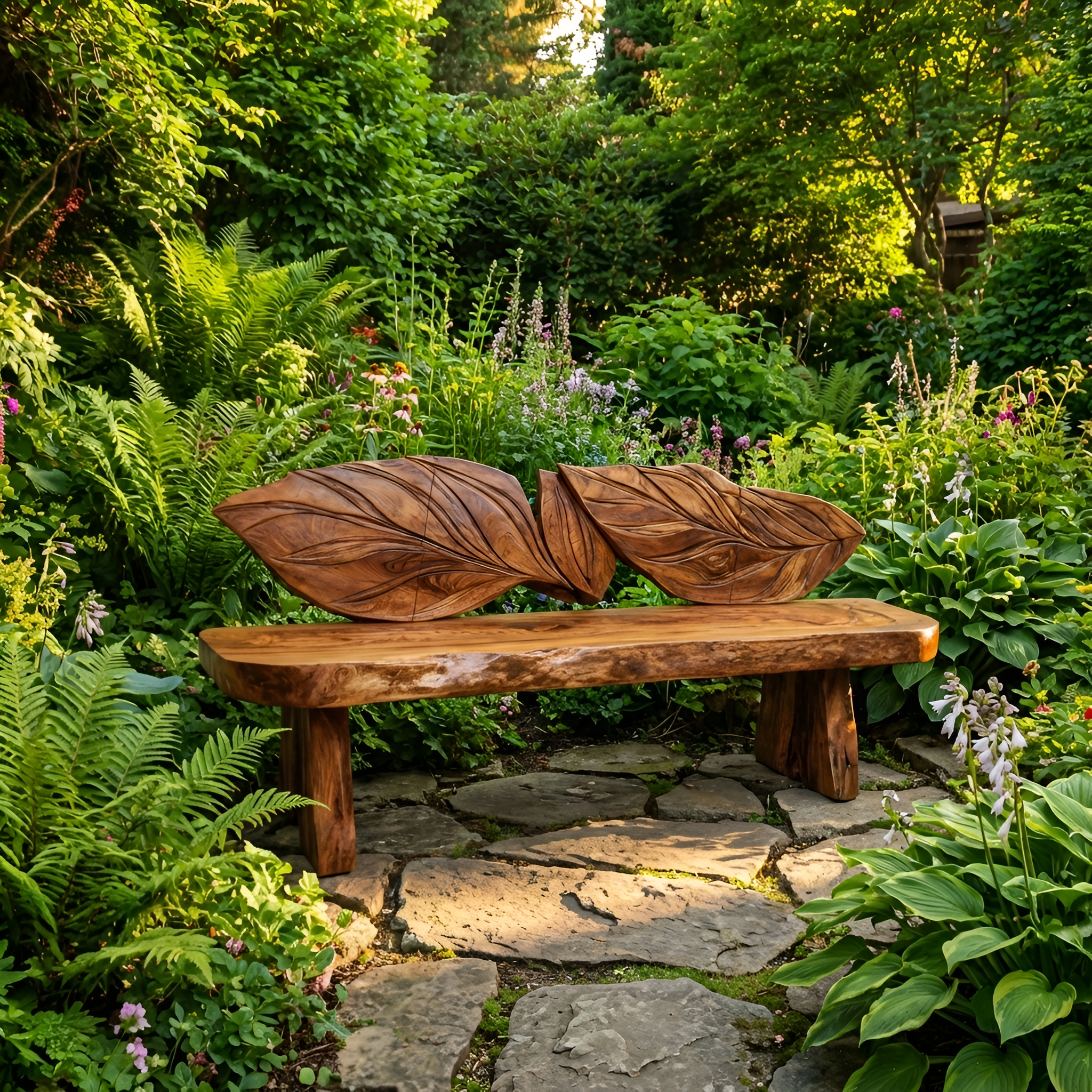 Live Edge Solid Wood Bench For Entryway Interior Decor SILDTTRBEN026