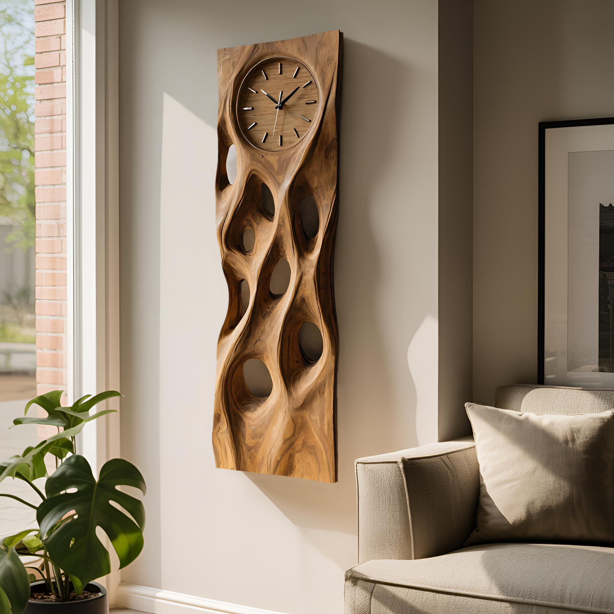 Minimalist Wall Clock For Living Room RTTHHNWAC002