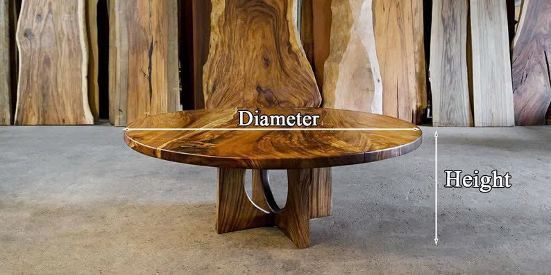 Round Kitchen Table Custom Decor Kitchen Gift SINLDT003