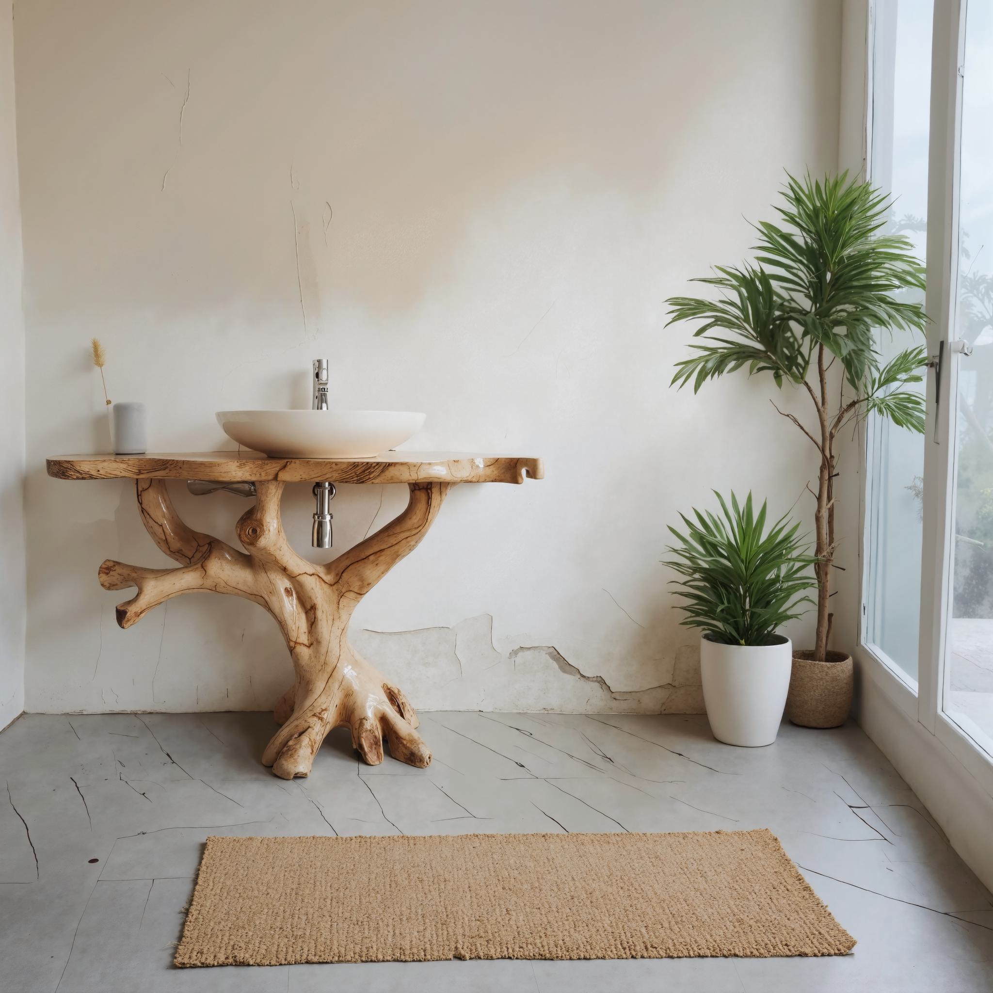 Handcrafted Bathroom Vanity SILDTBRV008