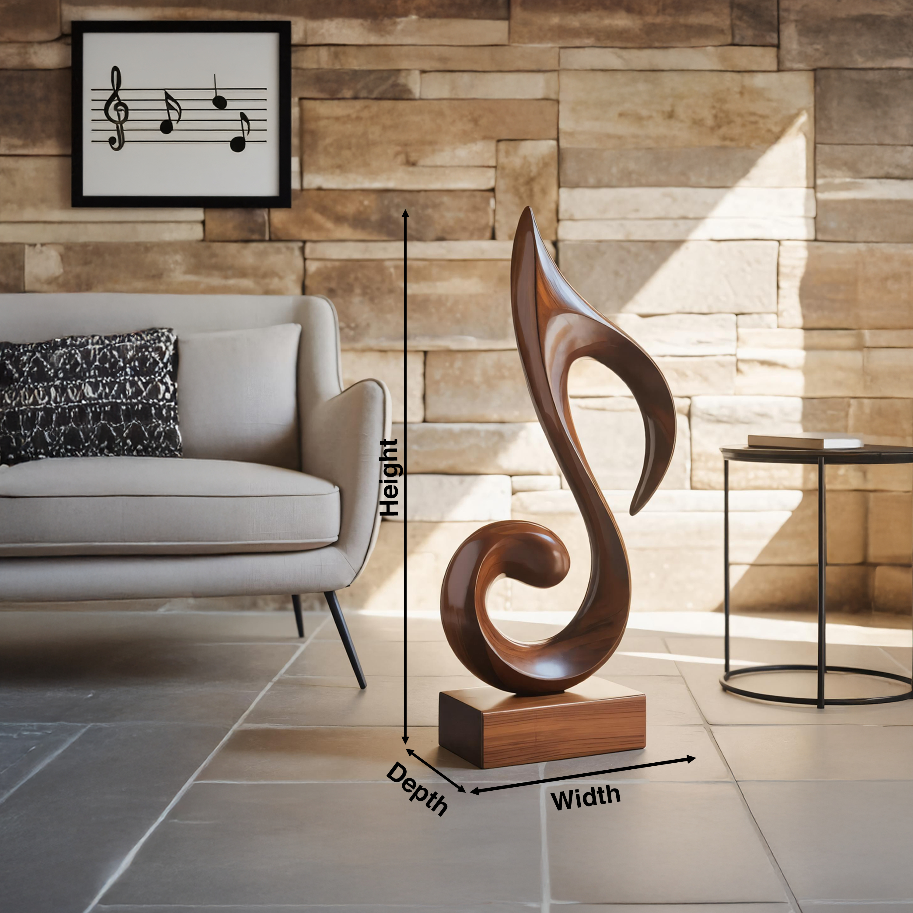 Mid Century Abstract Sculpture For Outdoor Garden Style SILDTTRAS016