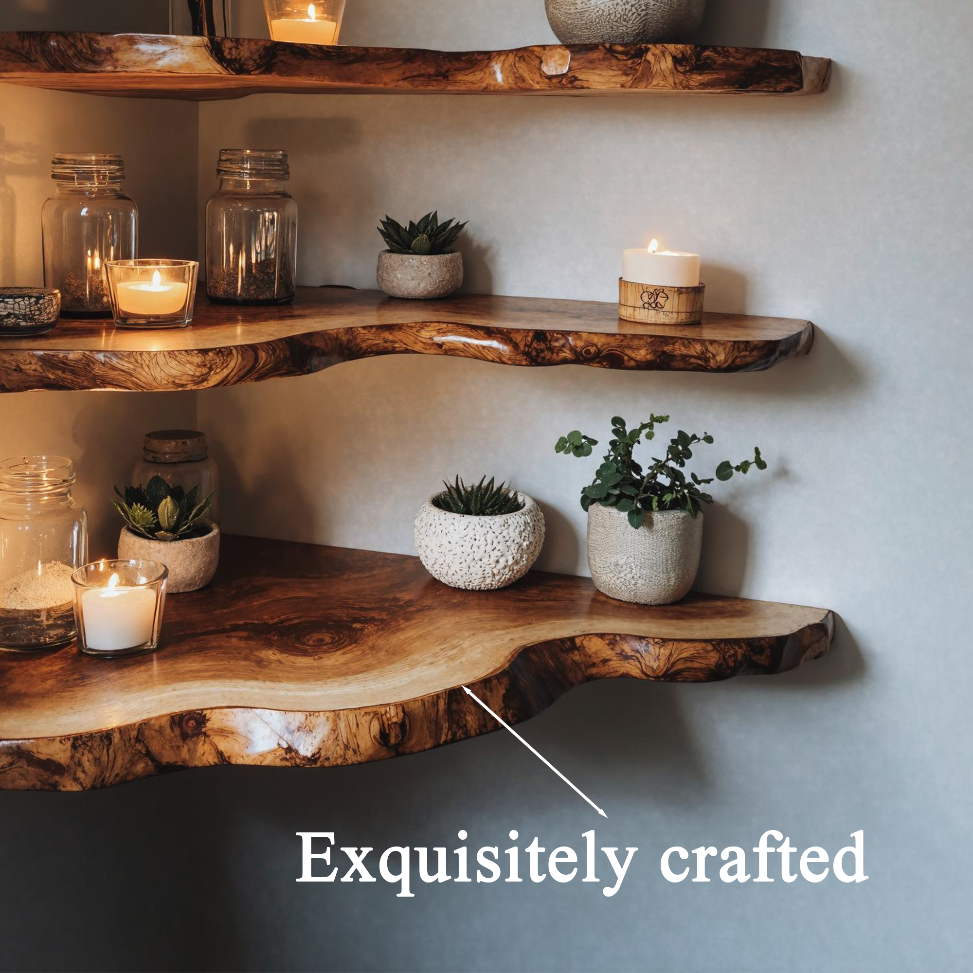 Custome Floating Shelf Corner Book SINLCN011