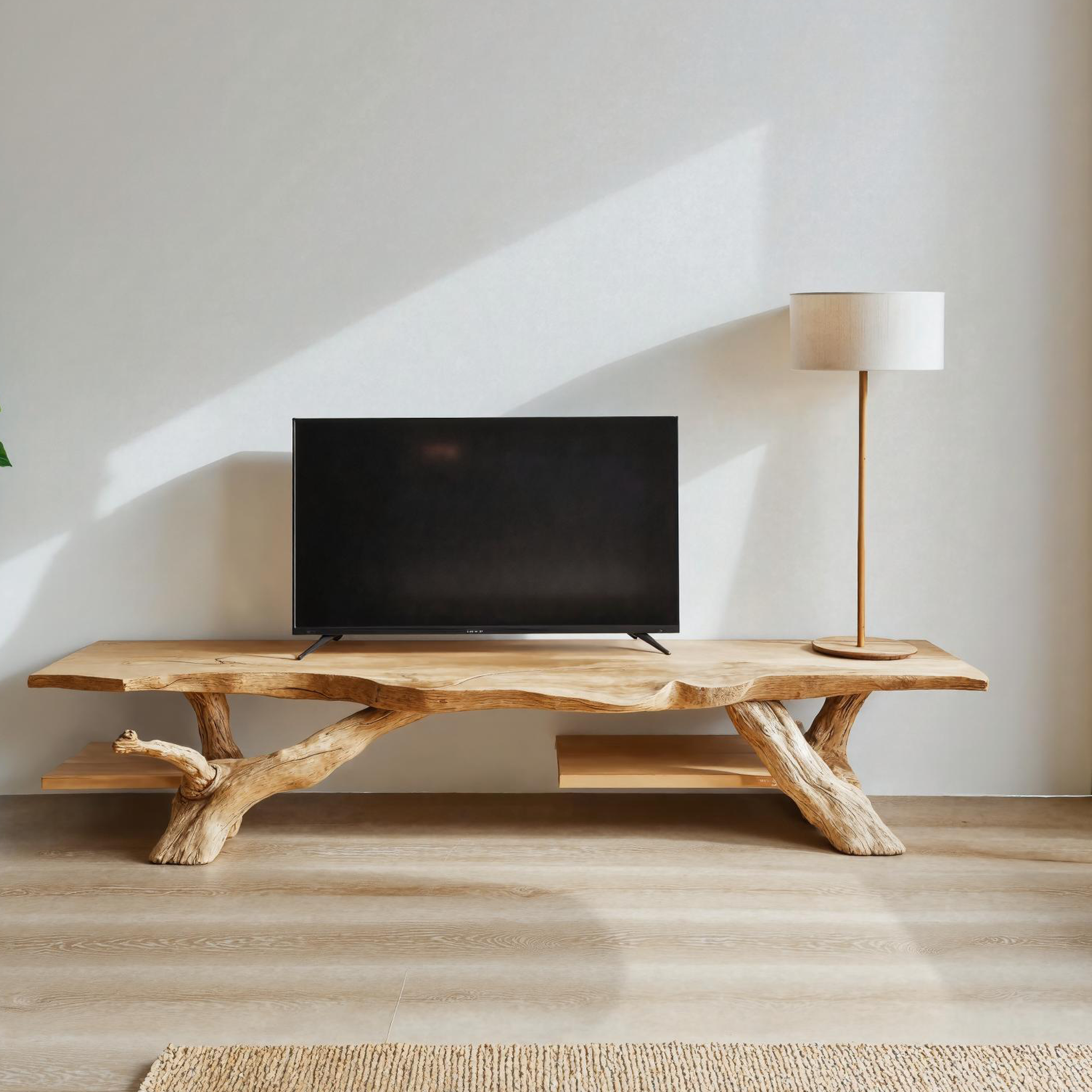 Rustic Reclaimed Wood TV Stand For Living Room And Entryway SILDTTVC021