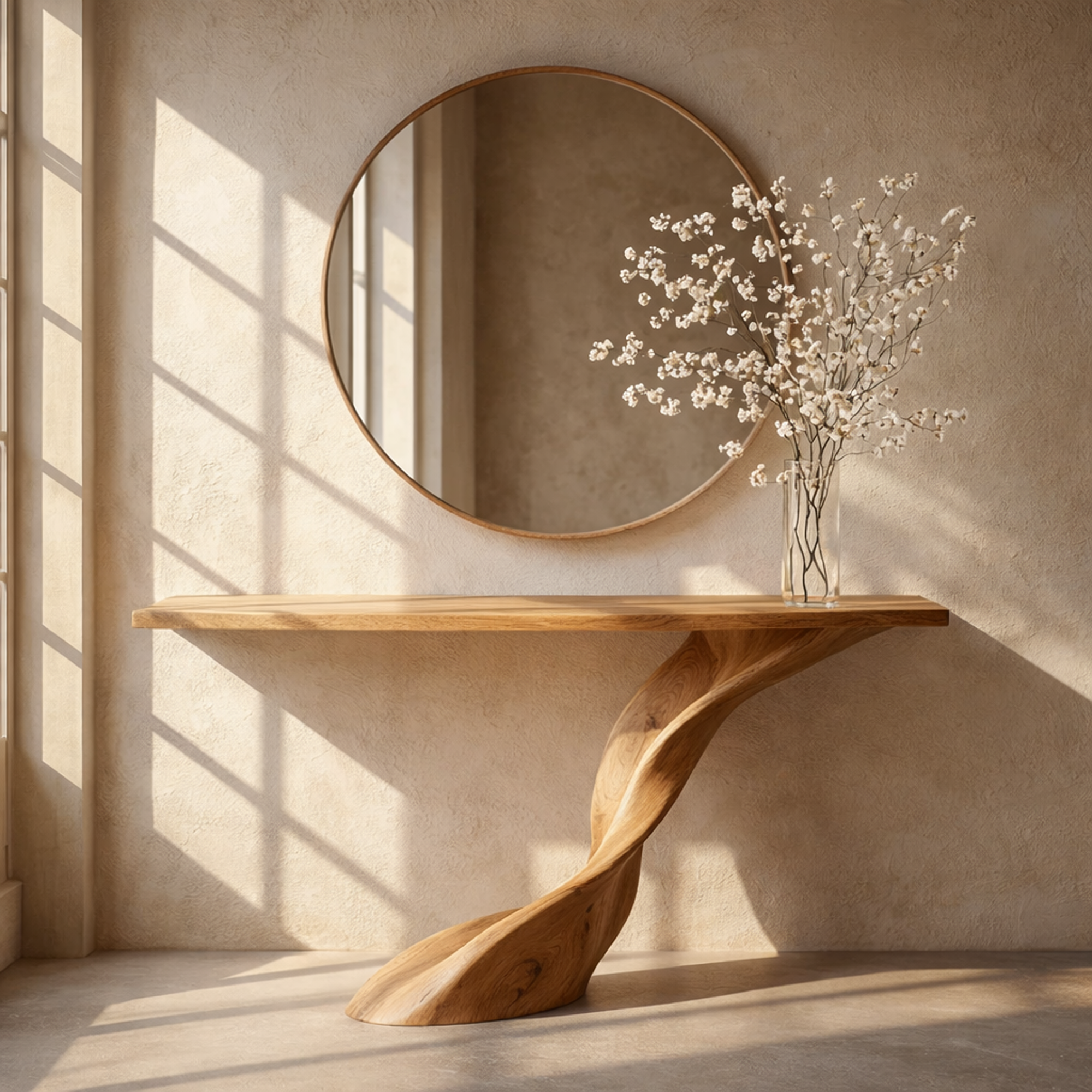 Handmade Console Table For Hallway Decor SINLKICS477