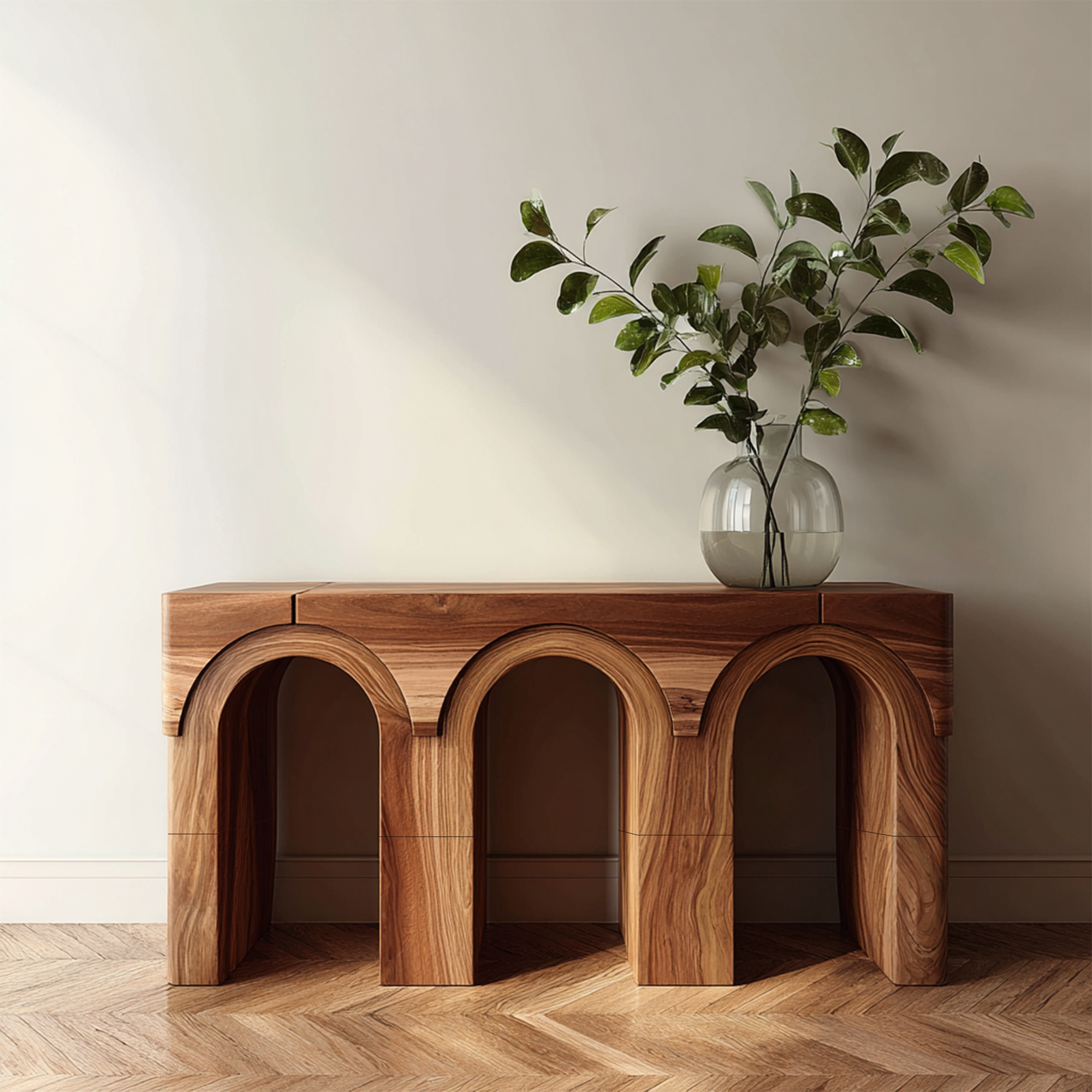 Mid Century Console Table Living Room And Studio Room SINLKICS420