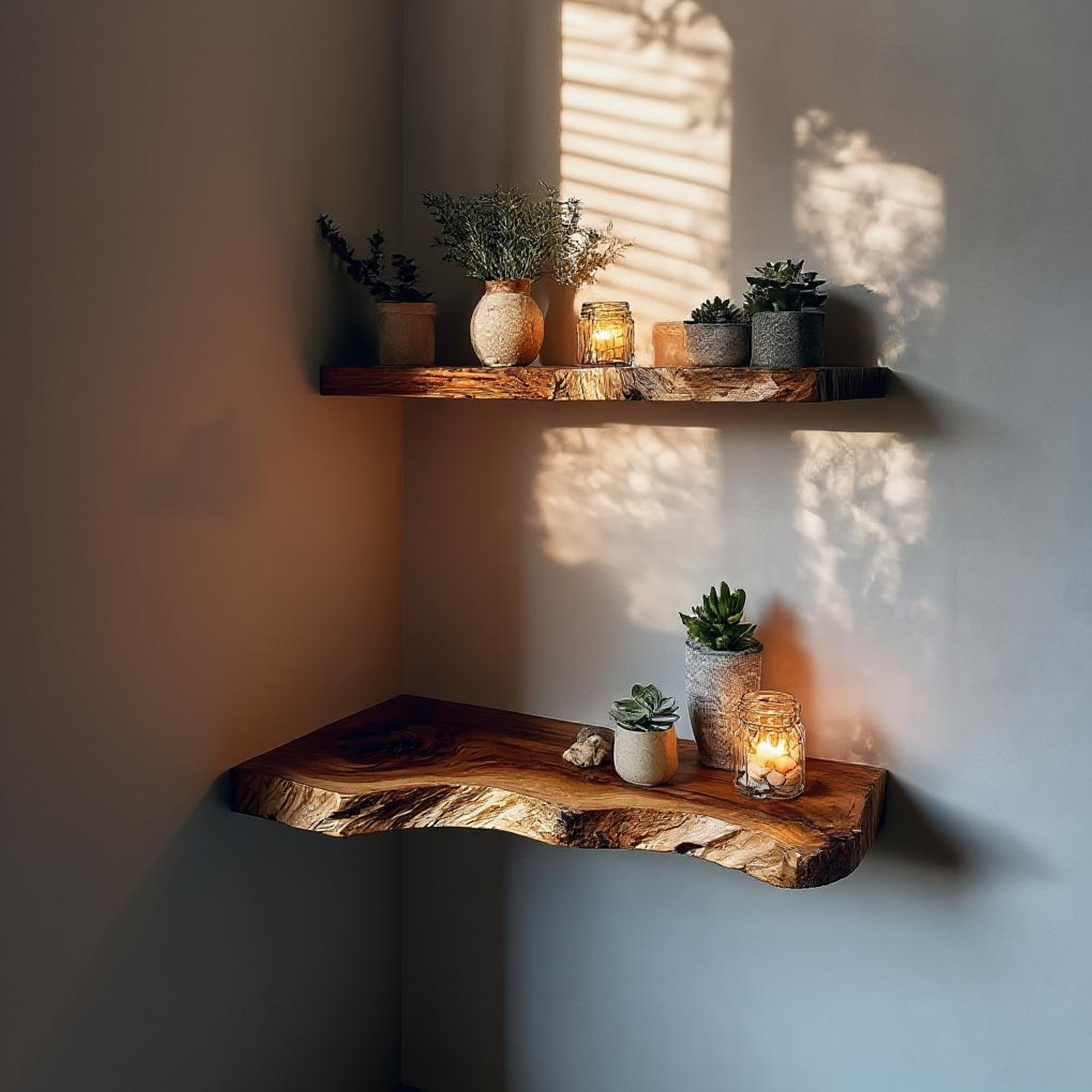 Rustic Floating Shelf Office Bedroom And Living Room SINLKIFL185