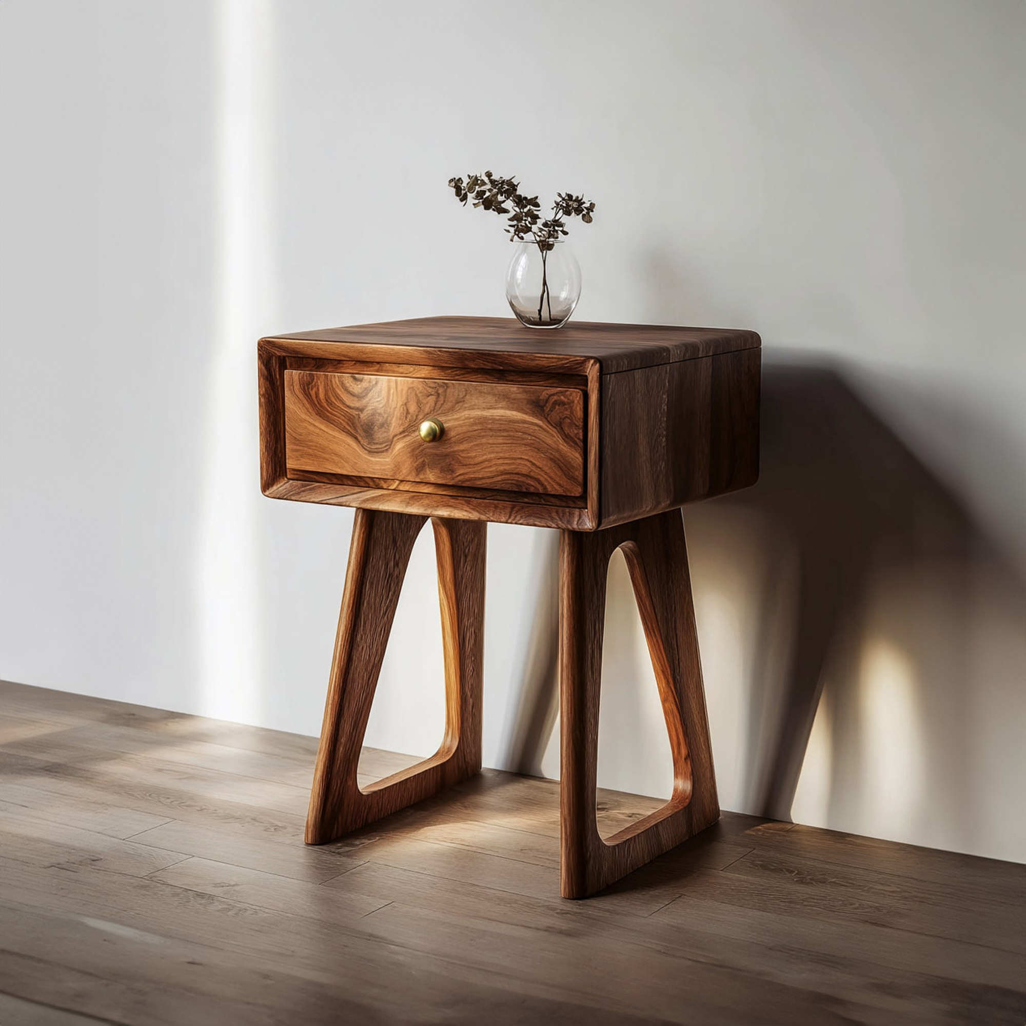 Modern Sculpted Frame Side Table Living Room Or Studio Room SINLKICC026