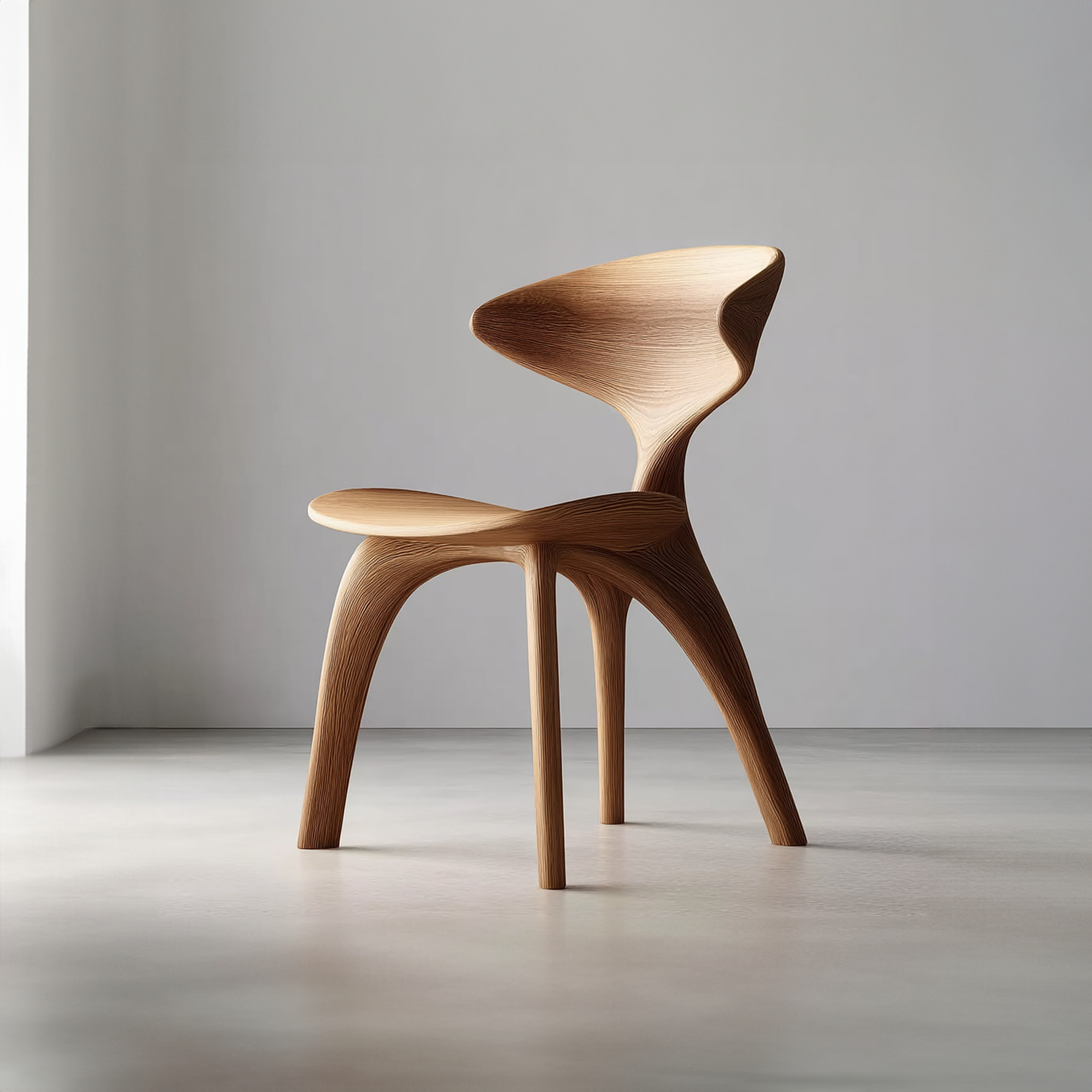 Organic Modern Artistic Chair Living Room Or Bedroom SINLKIWC007