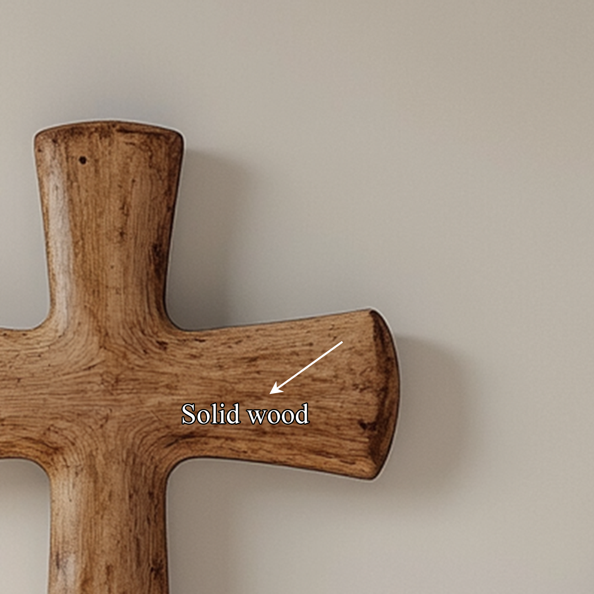 Rustic Handcrafted Wall Cross Living Room And Home Office SINLKIWD006