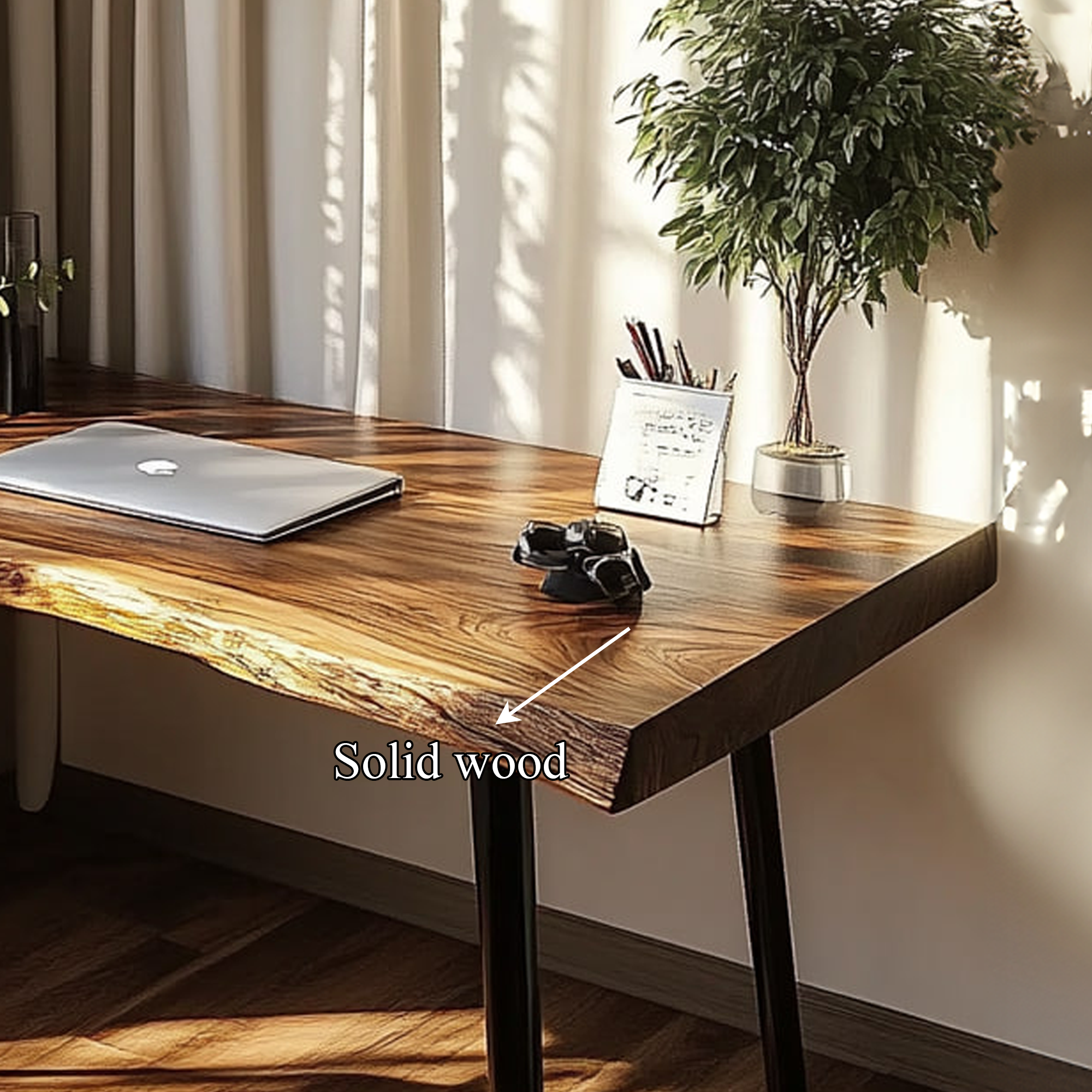 Rustic Modern Desk Bedroom And Study Room SINLKIDK016