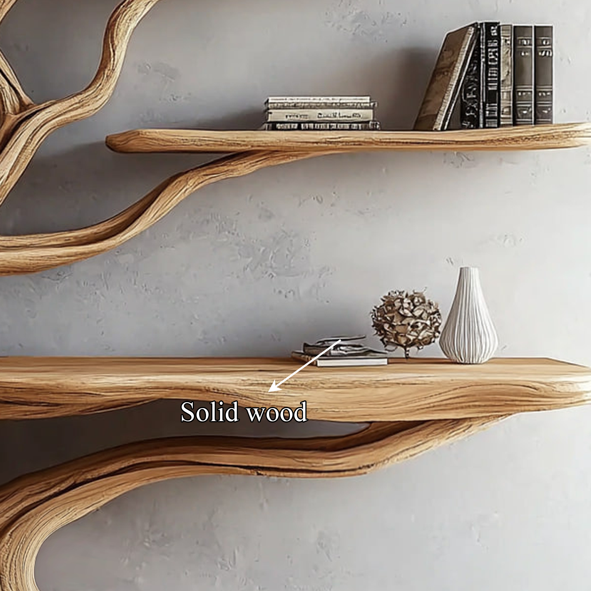 Rustic Console Table Natural Wood Foyer SINLKICS303