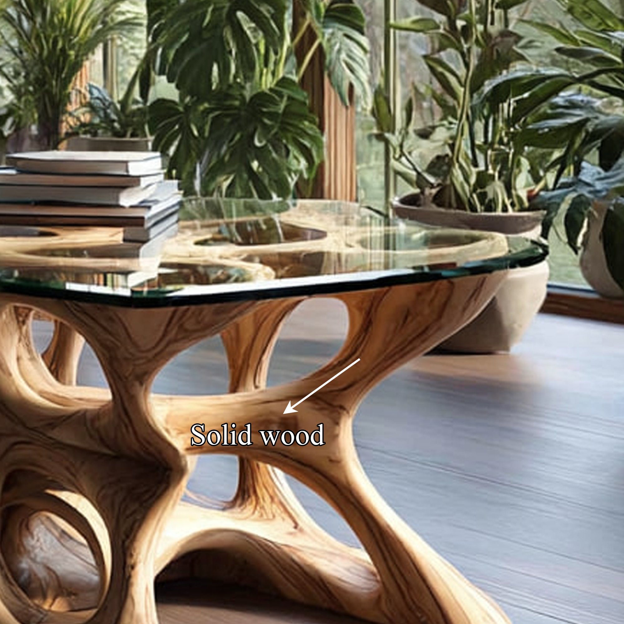 Mid Century Coffee Table Contemporary Living Room SINLKICF112