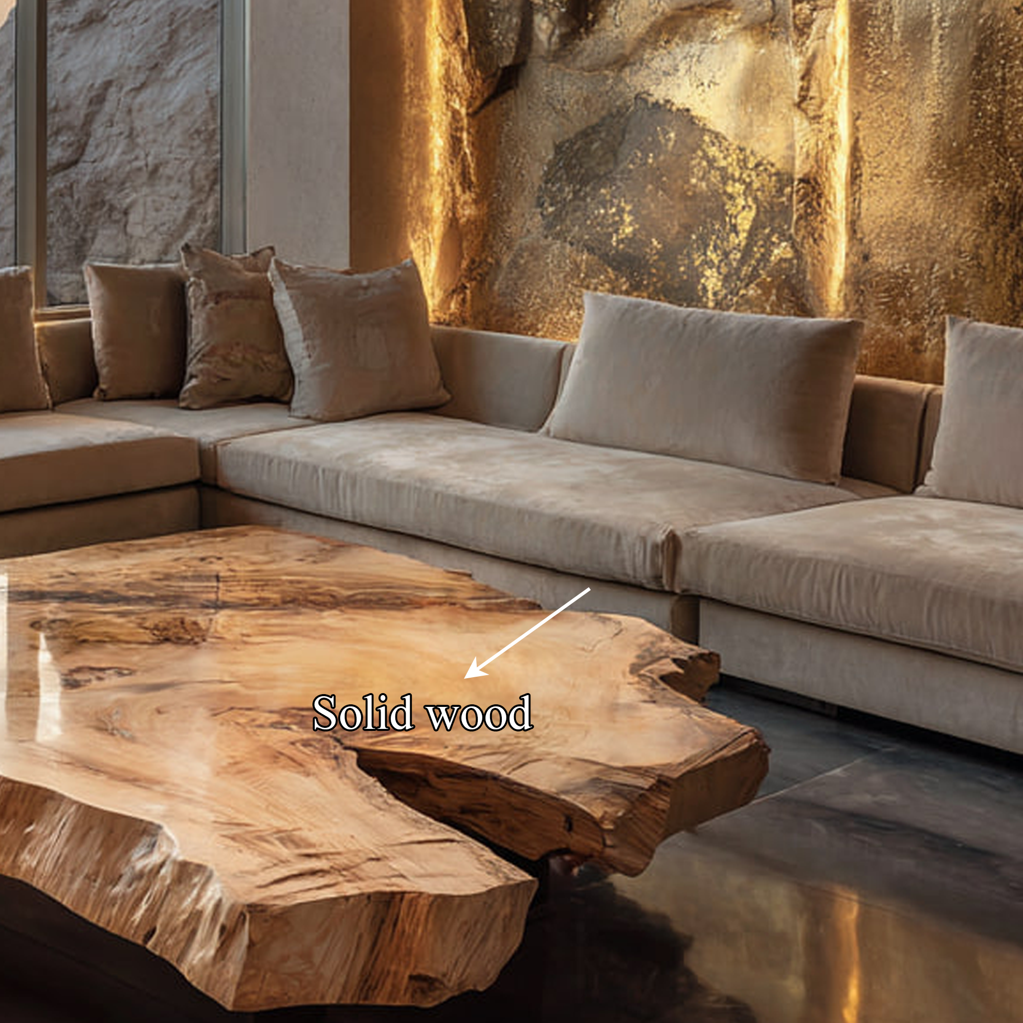 Rustic Coffee Table Living Room Or Reading Room SINLKICF135