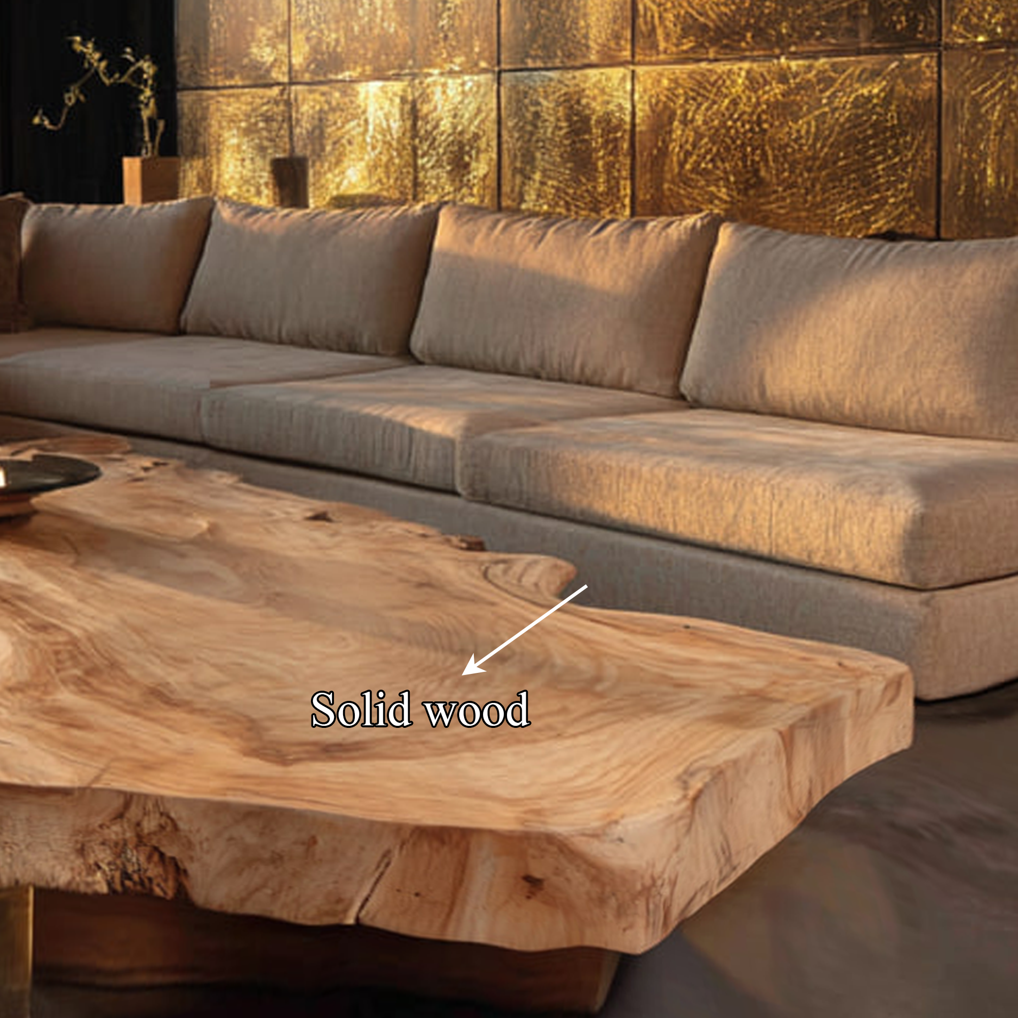 Rustic Art Coffee Table Living Room Or Studio Room SINLKICF138
