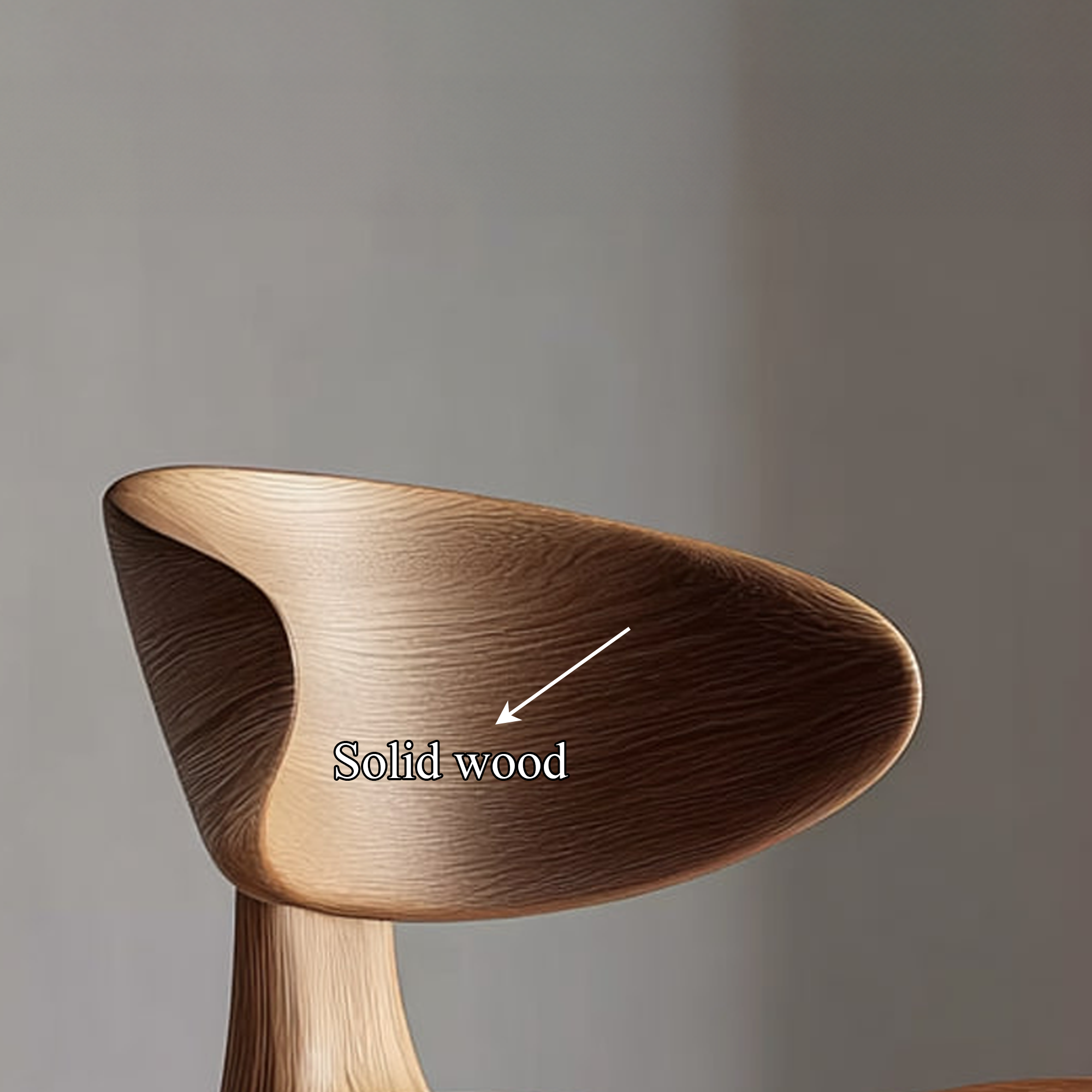 Organic Modern Accent Chair Living Room Or Bedroom SINLKIWC006