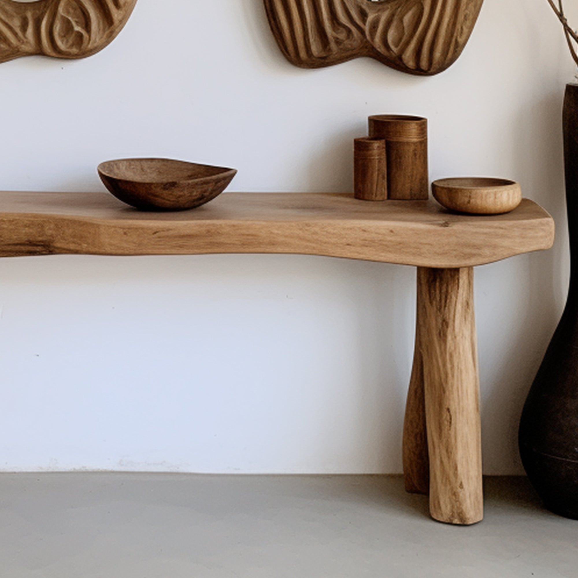Rustic Console Table Modern Decorative SILDTCS060