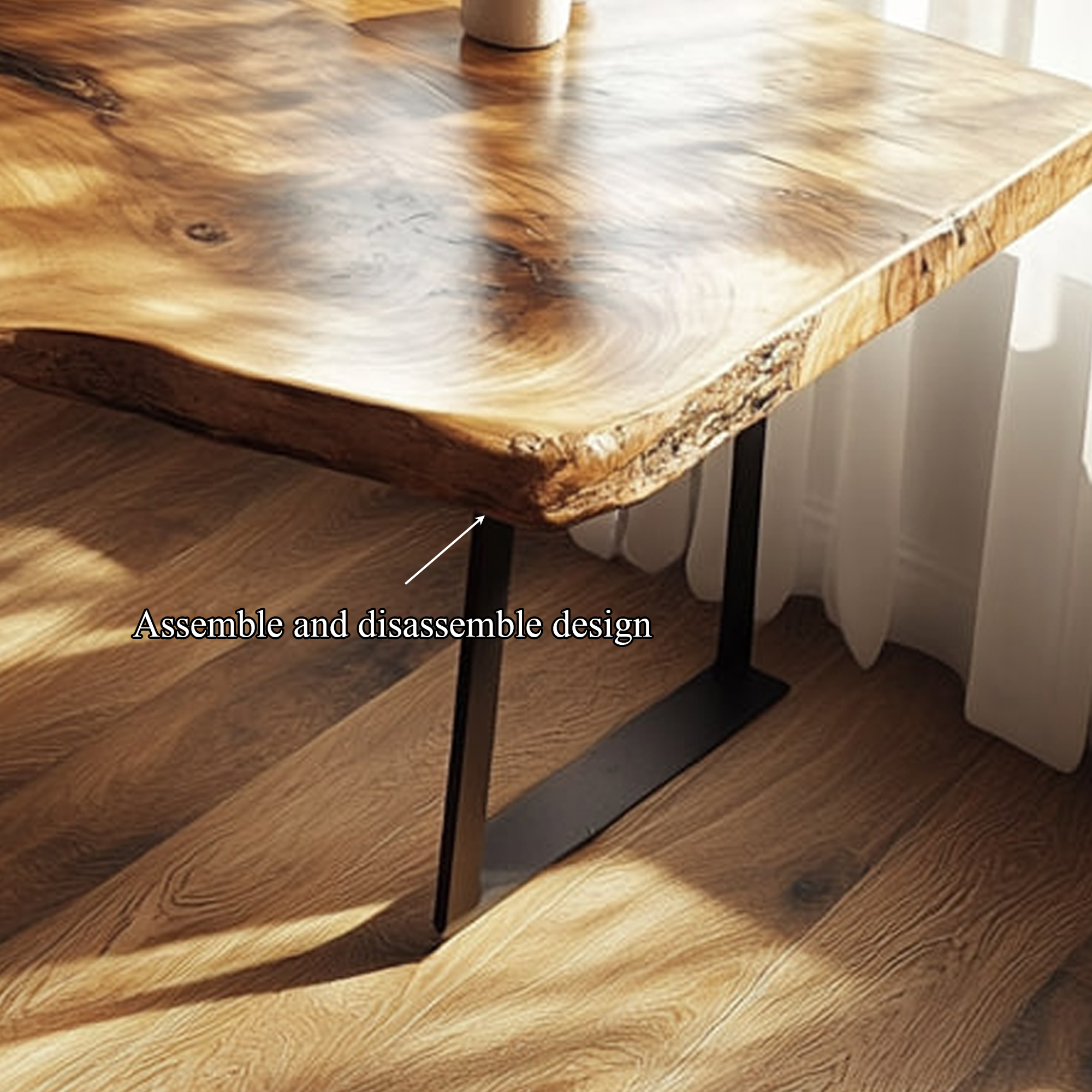 Rustic Modern Office Desk Bedroom And Office Room SINLKIDK025