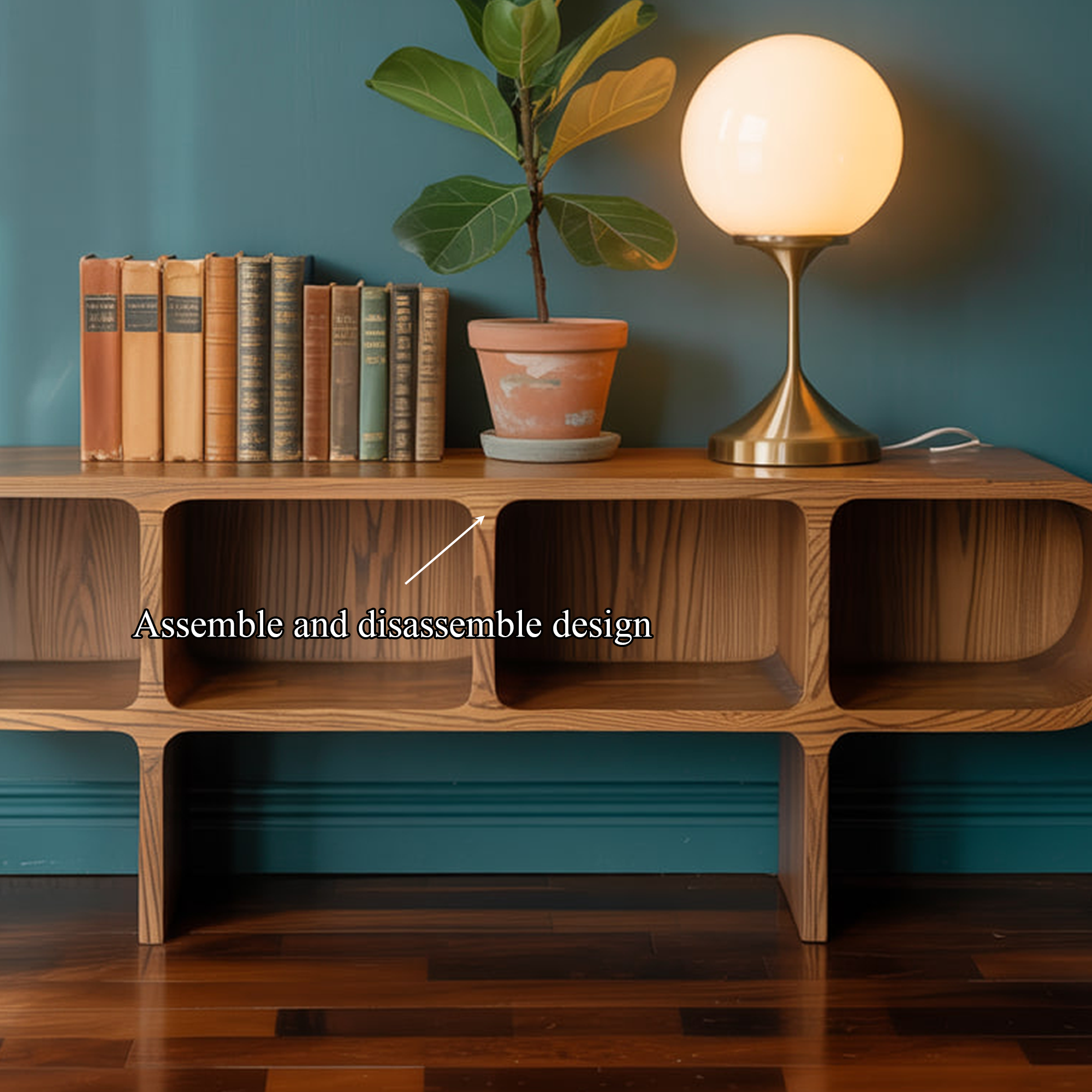 Mid Century Modern Storage Console Living Room And Bedroom SINLKISC278