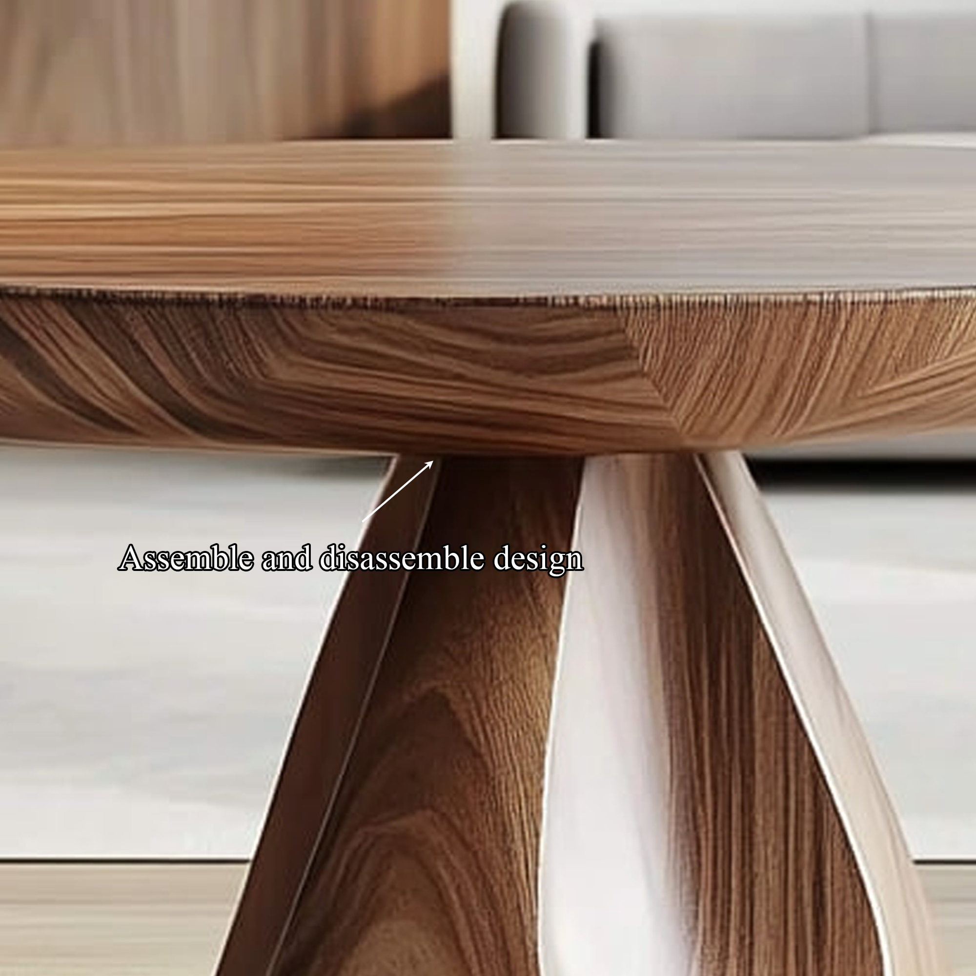 Contemporary Round Coffee Table Living Room Family Room SINLKICF211