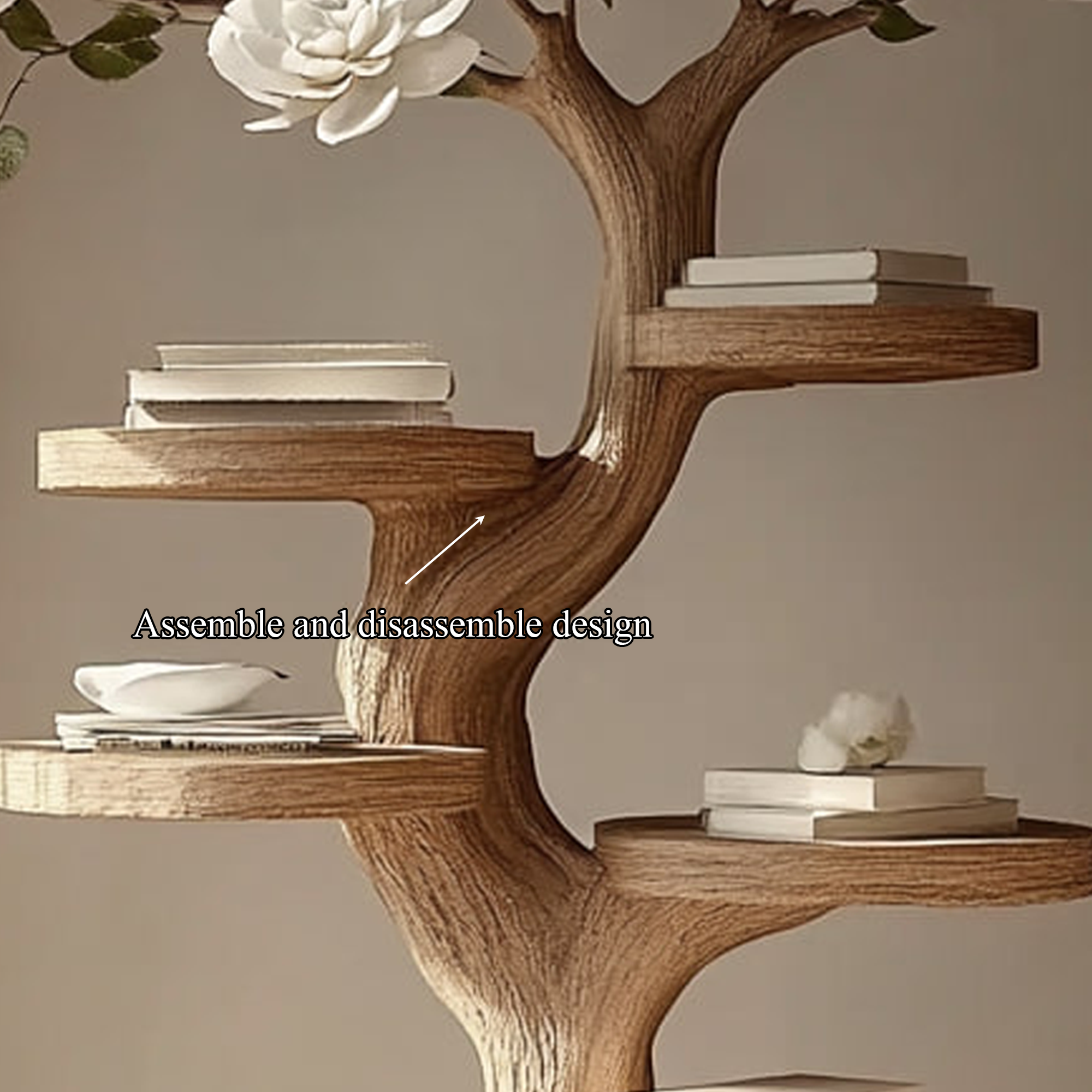 Rustic Artistic Branch Nightstand Bedroom Or Living Room Accent SINLKIBT160