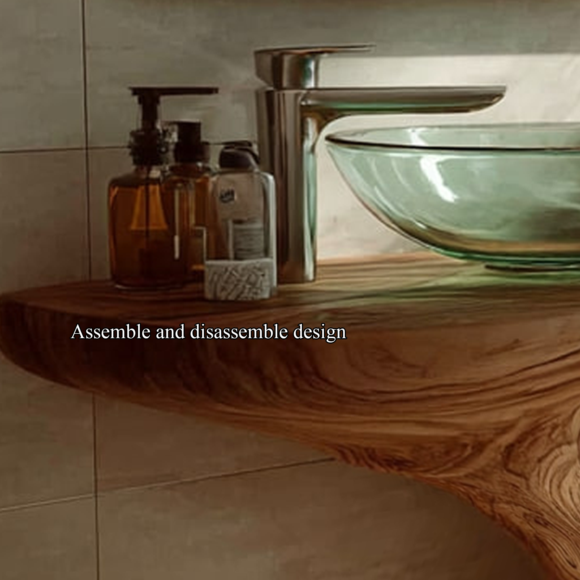 Rustic Handmade Washstand Bathroom SINLKIBRV131